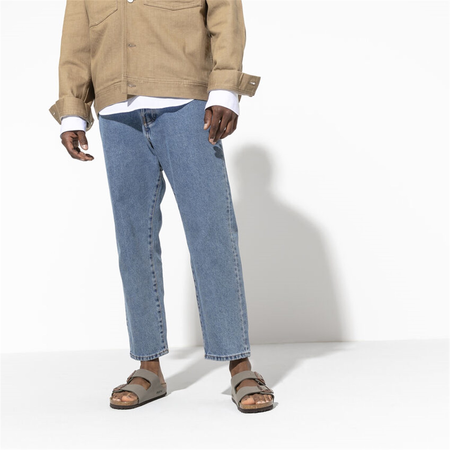 BIRKENSTOCK 0151213 Grigio Scarpe Unisex Sandali BIRKENSTOCK 0151213 Grigio Scarpe Unisex Sandali