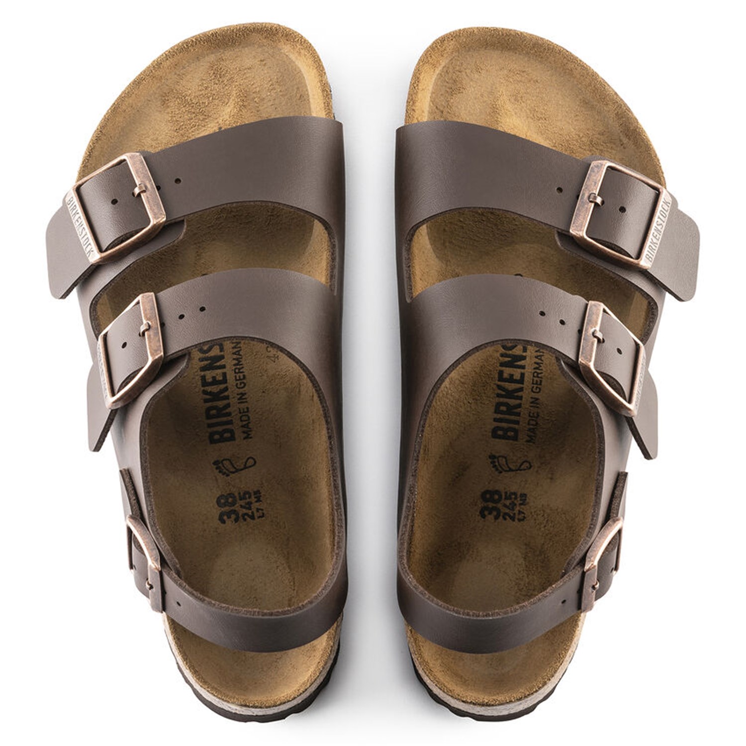 BIRKENSTOCK 034703 Marrone Scarpe Unisex Sandali BIRKENSTOCK 034703 Marrone Scarpe Unisex Sandali