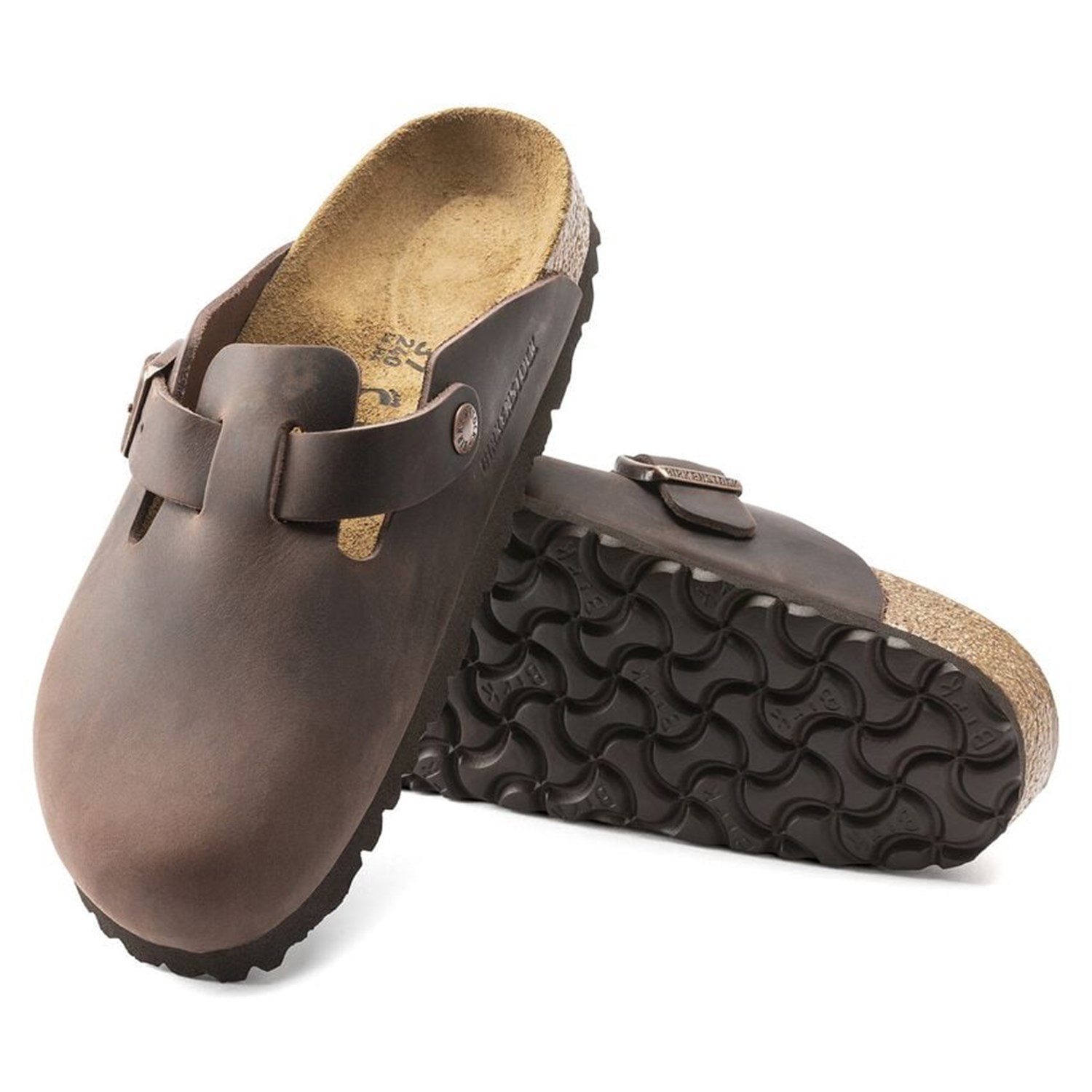 BIRKENSTOCK 0860133 Marrone Scarpe Unisex Sabot BIRKENSTOCK 0860133 Marrone Scarpe Unisex Sabot