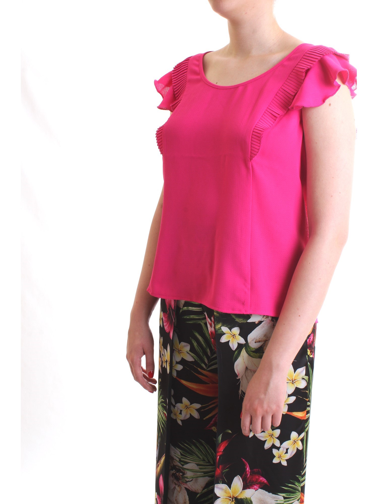 SILVIAN HEACH CVP19240BL Fuchsia Clothing Woman Top SILVIAN HEACH CVP19240BL Fuchsia Clothing Woman Top