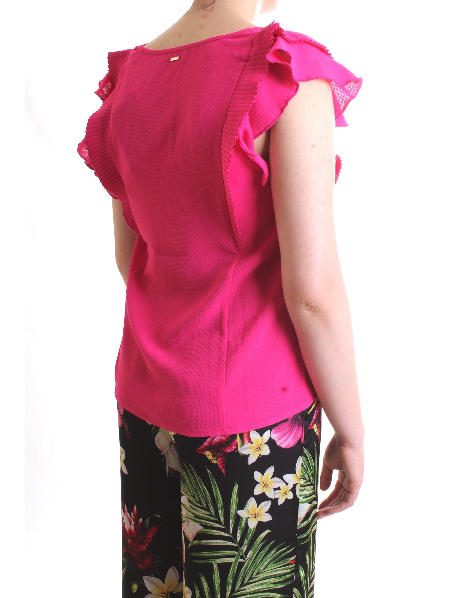 SILVIAN HEACH CVP19240BL Fuchsia Clothing Woman Top SILVIAN HEACH CVP19240BL Fuchsia Clothing Woman Top