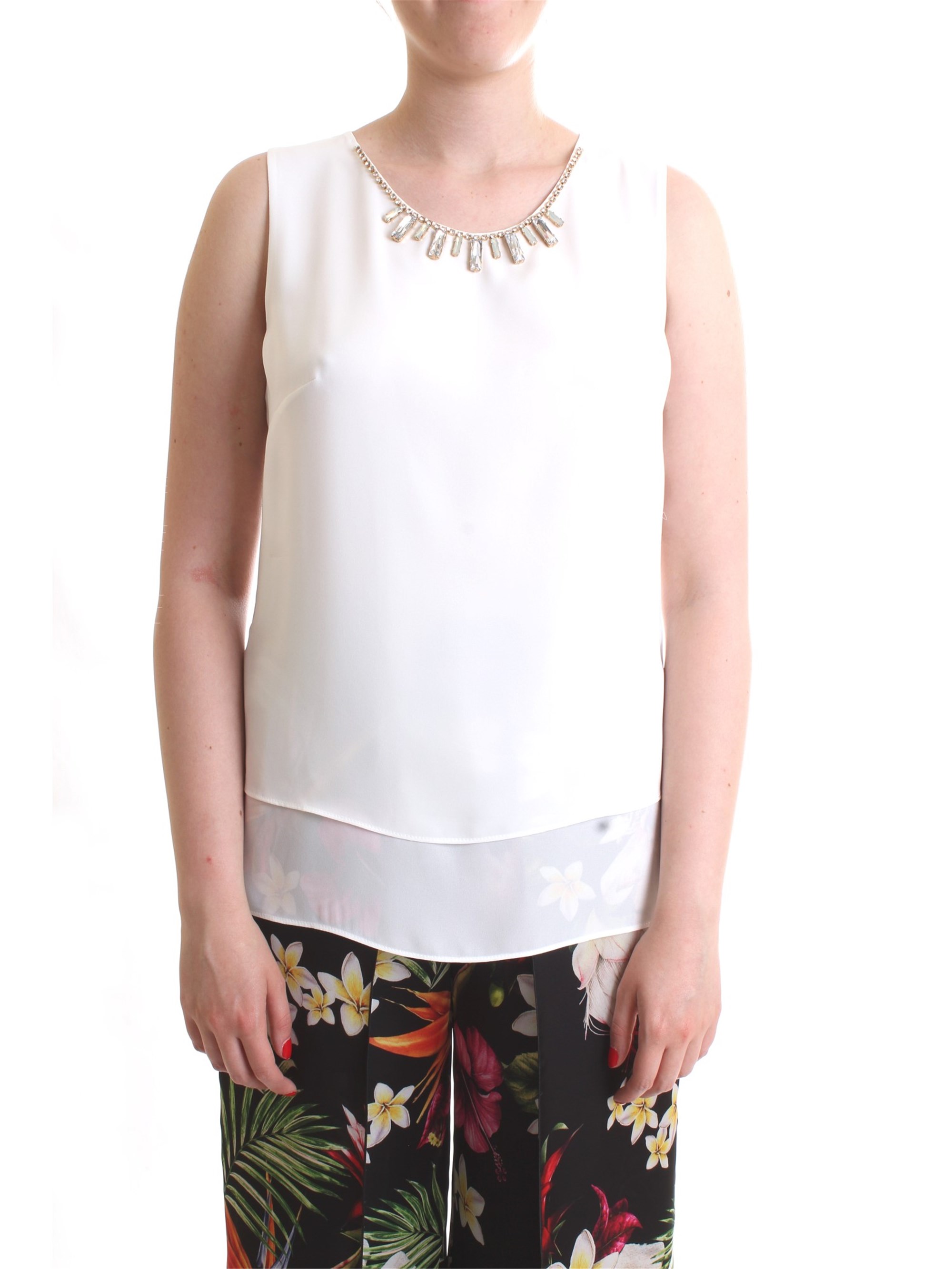 CAMILLA MILANO C1016/T833 Bianco Abbigliamento Donna Top CAMILLA MILANO C1016/T833 Bianco Abbigliamento Donna Top