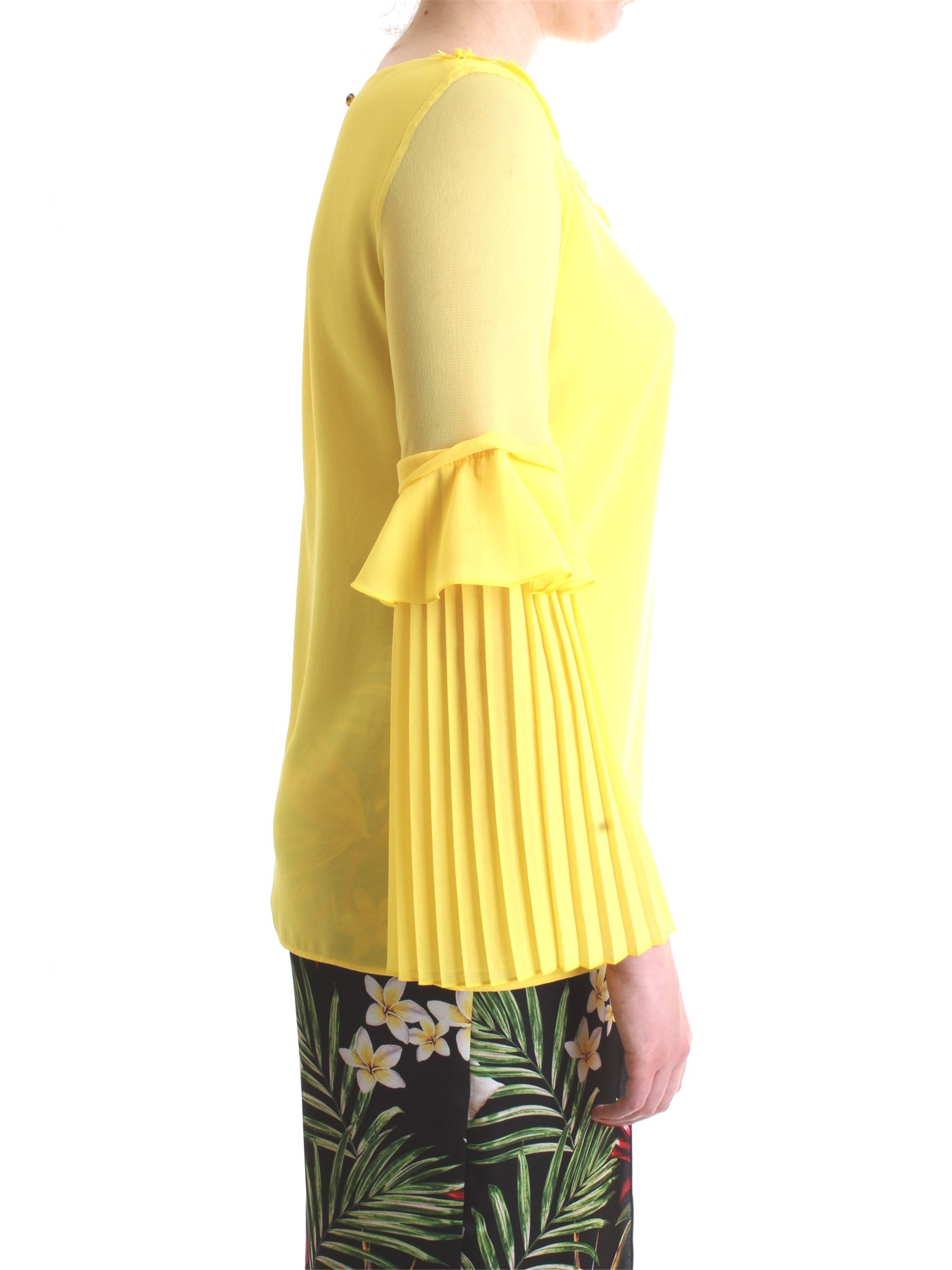 CAMILLA MILANO C1160/T02 Yellow Clothing Woman Top CAMILLA MILANO C1160/T02 Yellow Clothing Woman Top