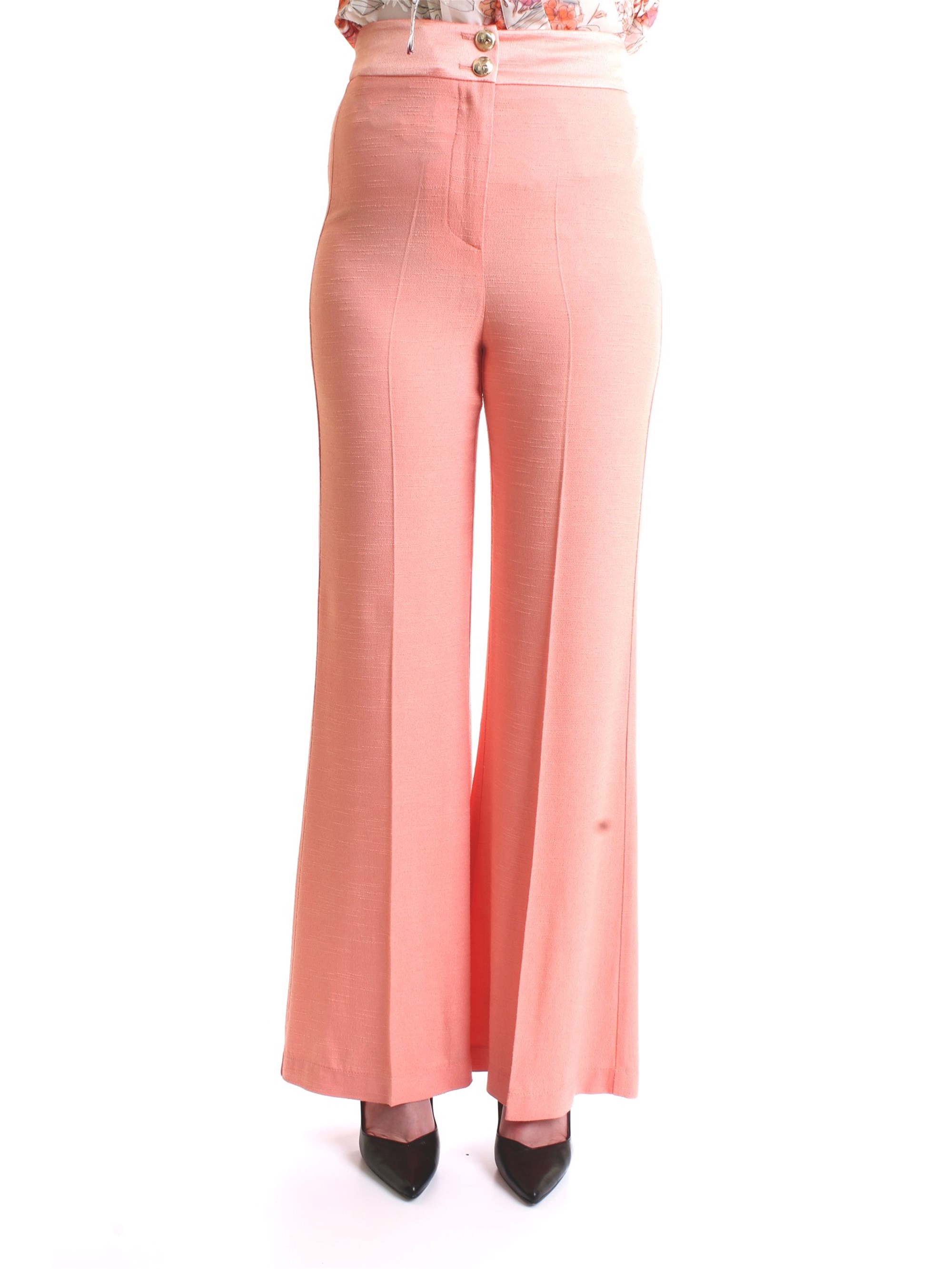 PATRIZIA PEPE 2P1162/A3MF Pink Clothing Woman Trousers PATRIZIA PEPE 2P1162/A3MF Pink Clothing Woman Trousers
