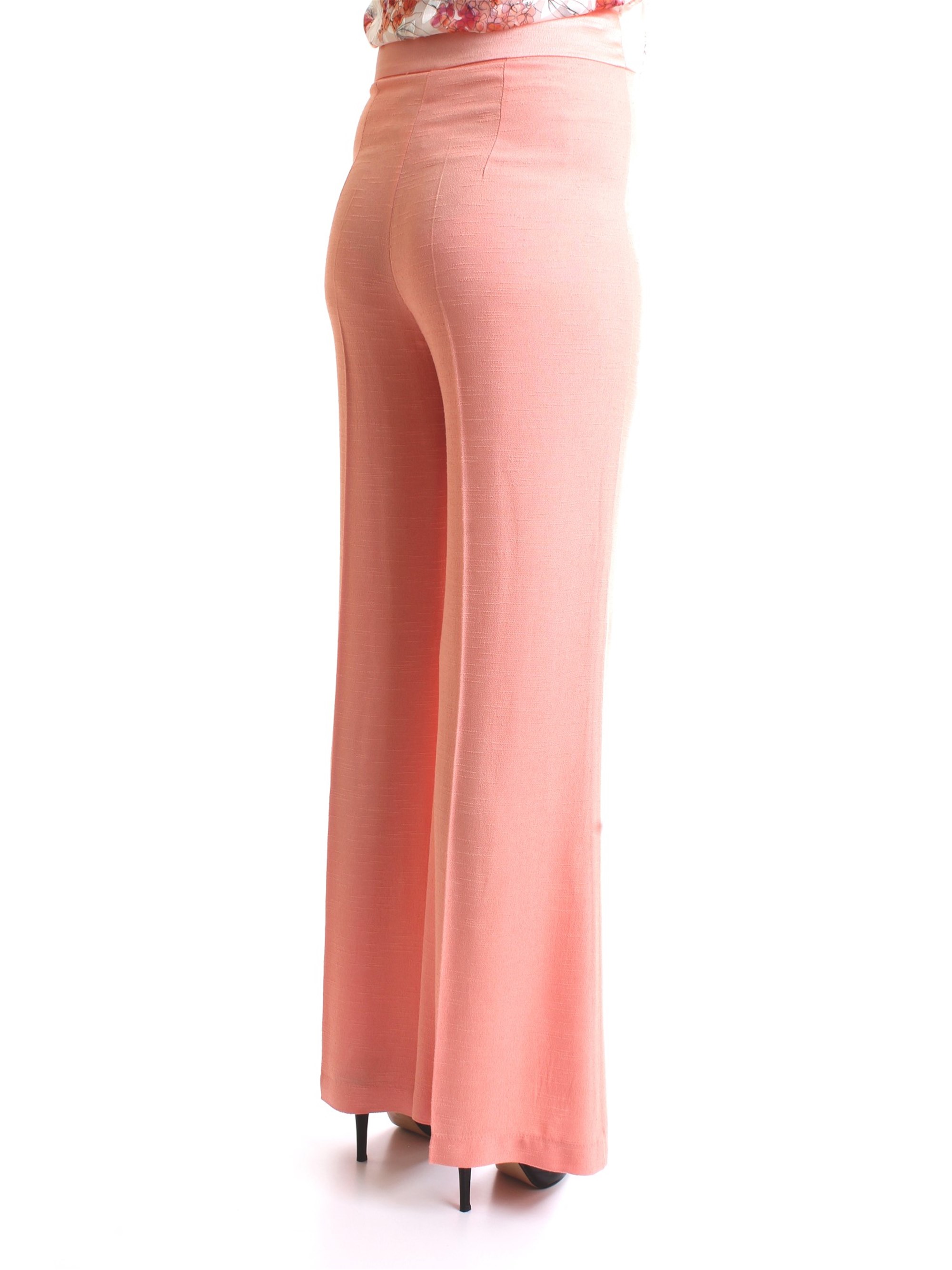 PATRIZIA PEPE 2P1162/A3MF Pink Clothing Woman Trousers PATRIZIA PEPE 2P1162/A3MF Pink Clothing Woman Trousers