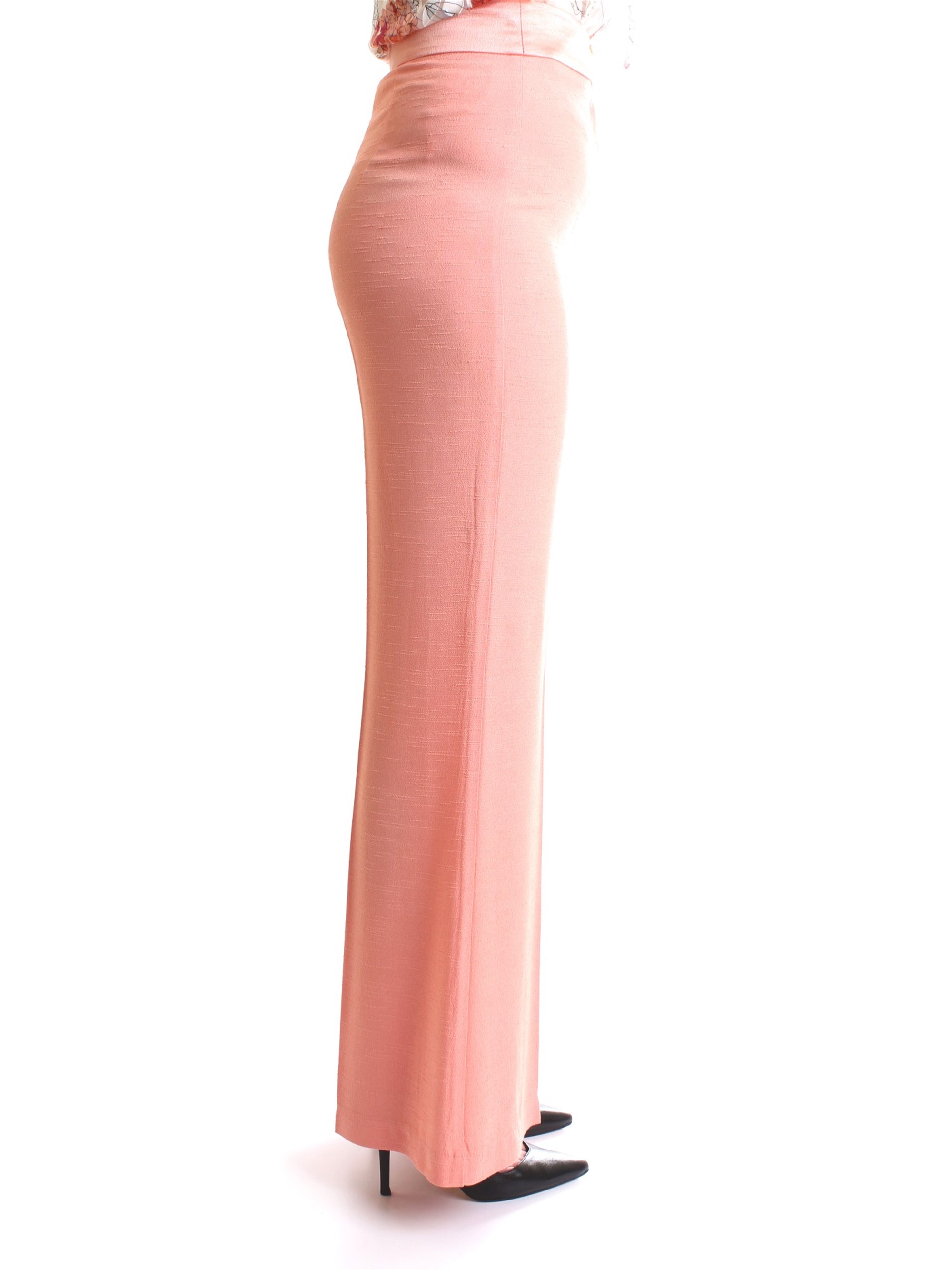 PATRIZIA PEPE 2P1162/A3MF Pink Clothing Woman Trousers PATRIZIA PEPE 2P1162/A3MF Pink Clothing Woman Trousers