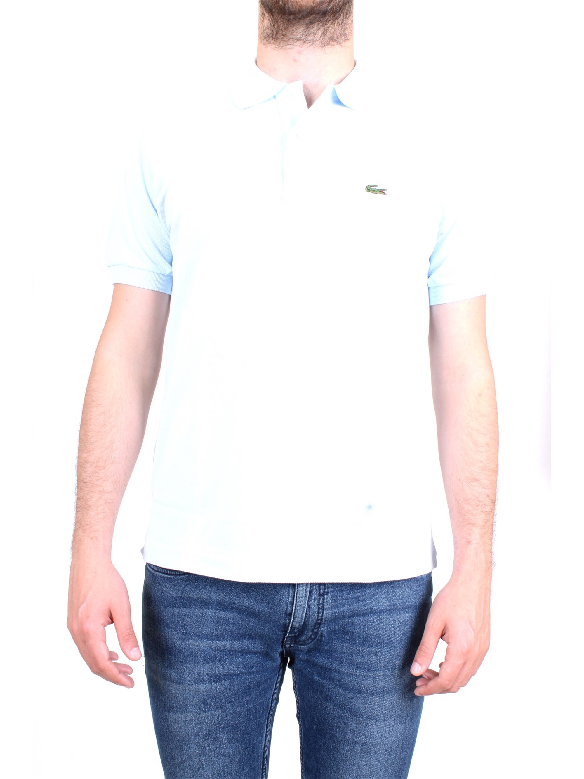 Lacoste L.12.12 Light blue Clothing Man Polo shirt Lacoste L.12.12 Light blue Clothing Man Polo shirt