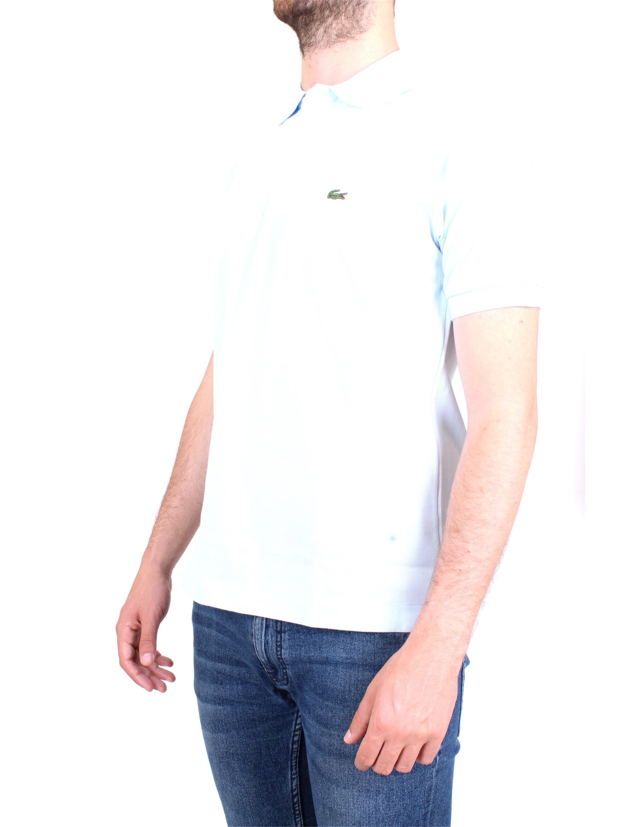 Lacoste L.12.12 Light blue Clothing Man Polo shirt Lacoste L.12.12 Light blue Clothing Man Polo shirt