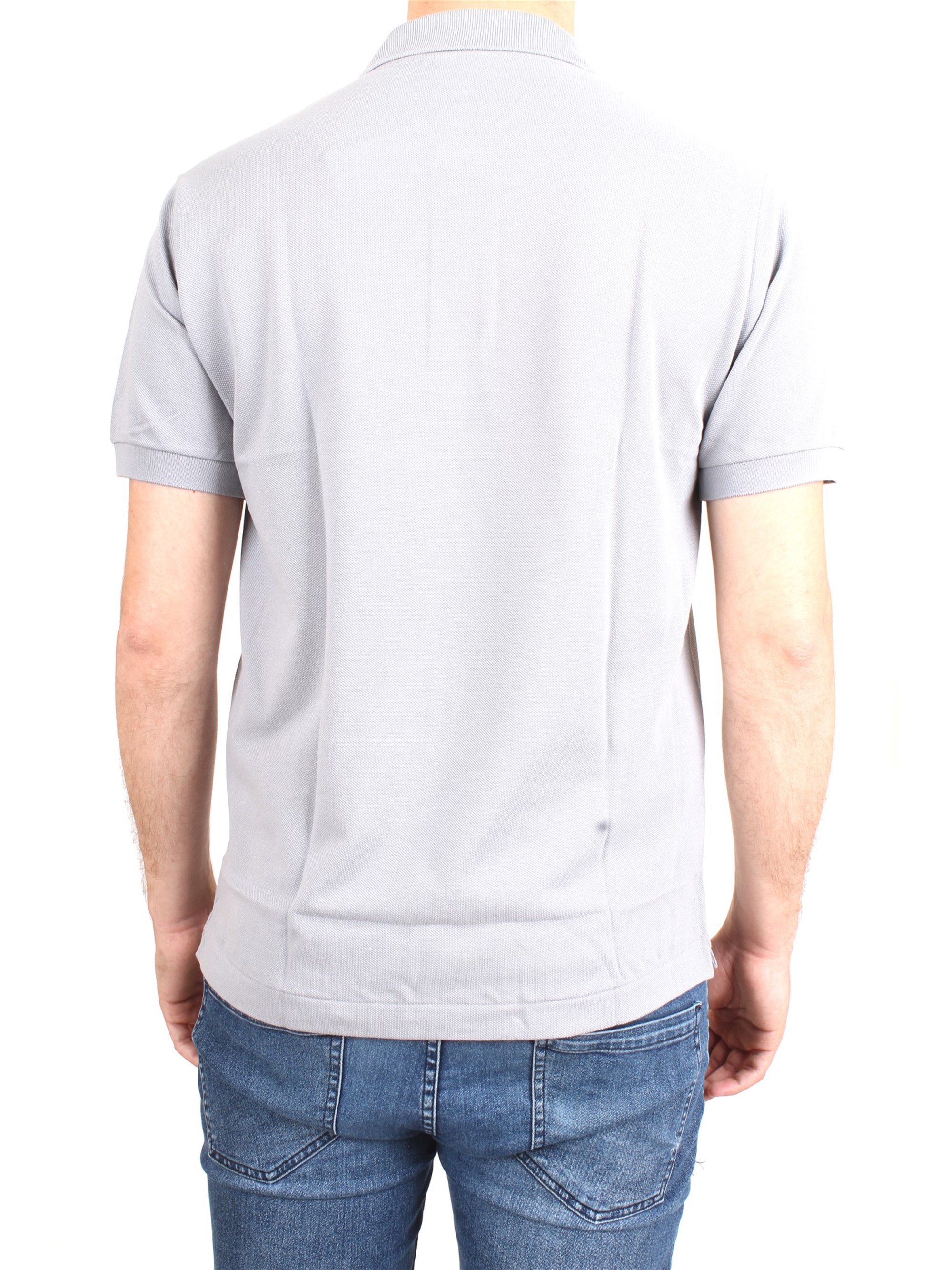 Lacoste L.12.12 Grey Clothing Man Polo shirt Lacoste L.12.12 Grey Clothing Man Polo shirt