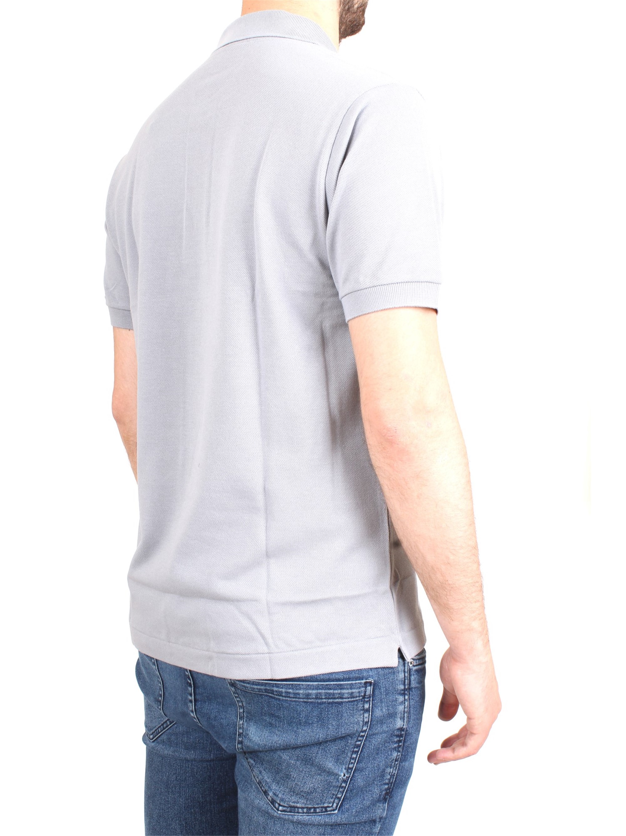 Lacoste L.12.12 Grey Clothing Man Polo shirt Lacoste L.12.12 Grey Clothing Man Polo shirt