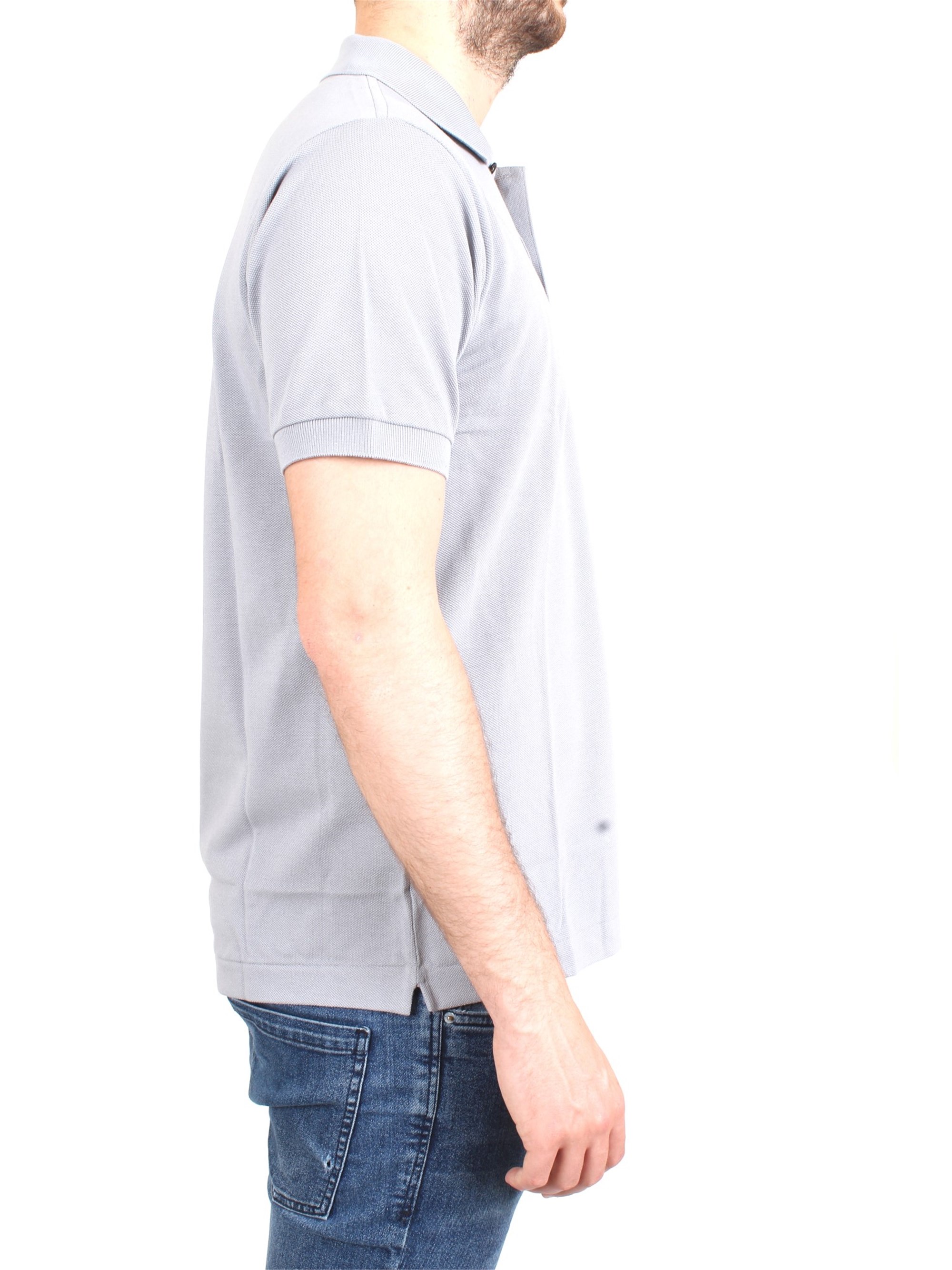 Lacoste L.12.12 Grey Clothing Man Polo shirt Lacoste L.12.12 Grey Clothing Man Polo shirt