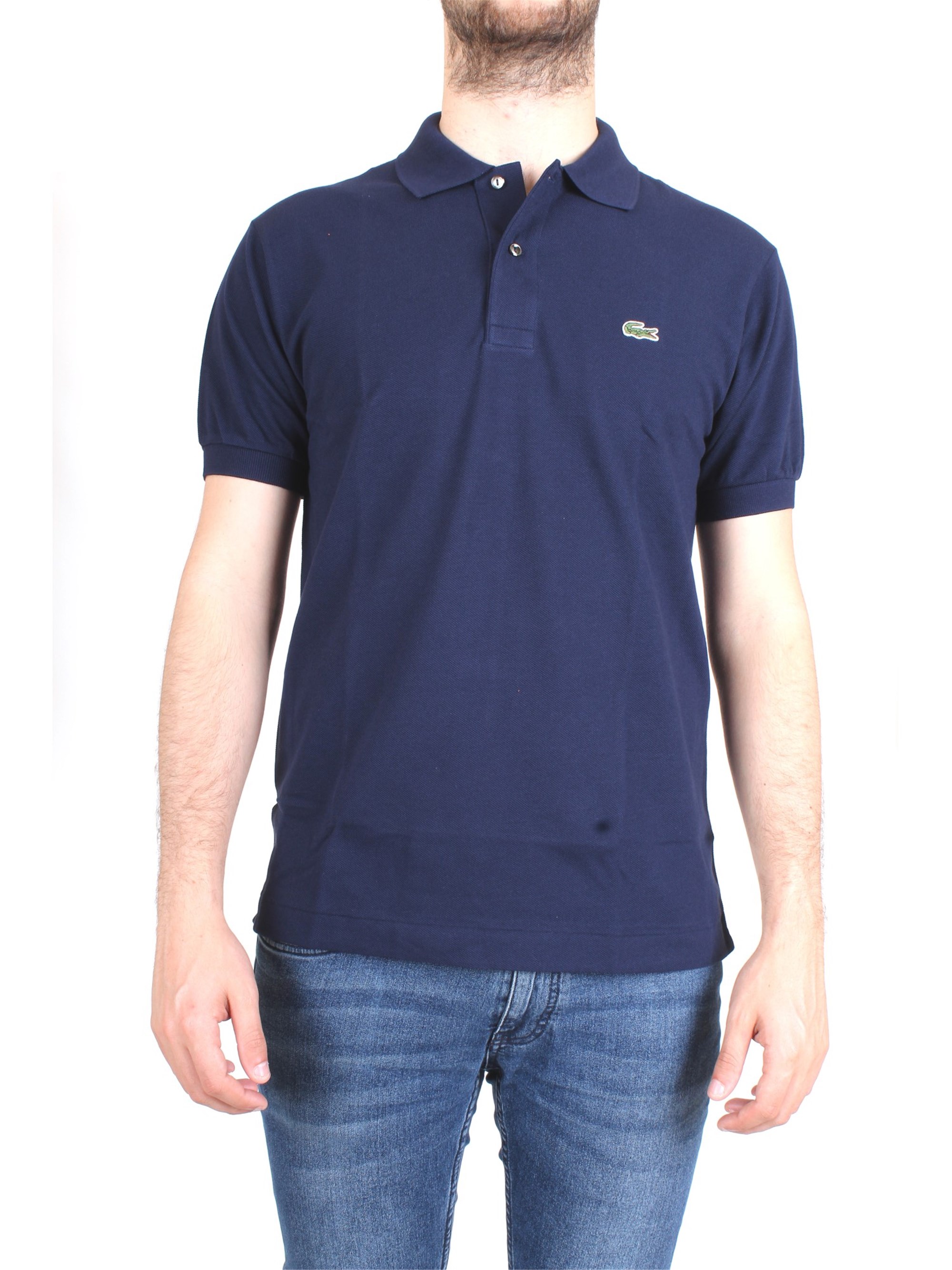 Lacoste L.12.12 Blue Clothing Man Polo shirt Lacoste L.12.12 Blue Clothing Man Polo shirt
