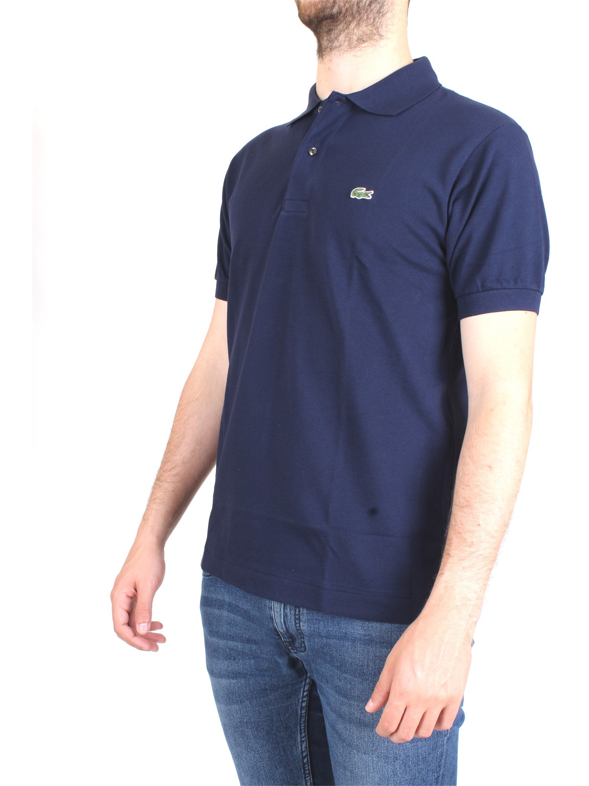 Lacoste L.12.12 Blue Clothing Man Polo shirt Lacoste L.12.12 Blue Clothing Man Polo shirt
