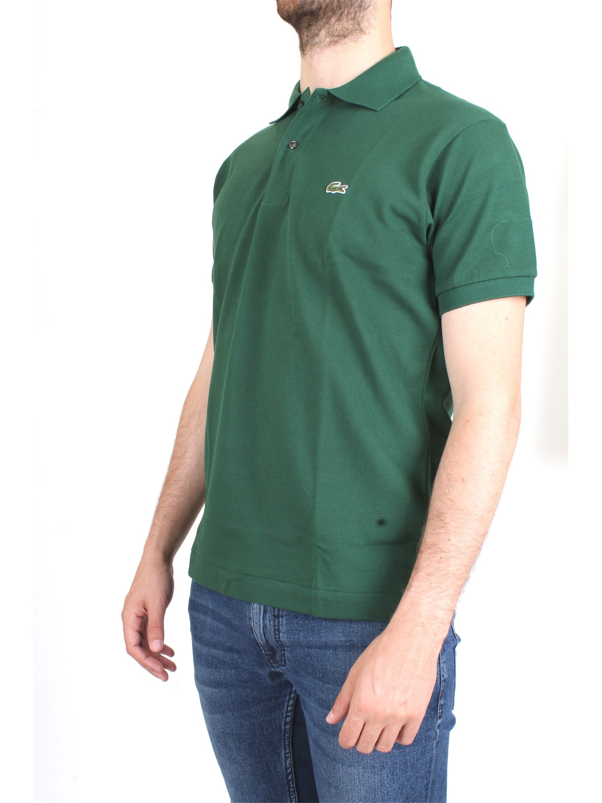 Lacoste L.12.12 Green Clothing Man Polo shirt Lacoste L.12.12 Green Clothing Man Polo shirt