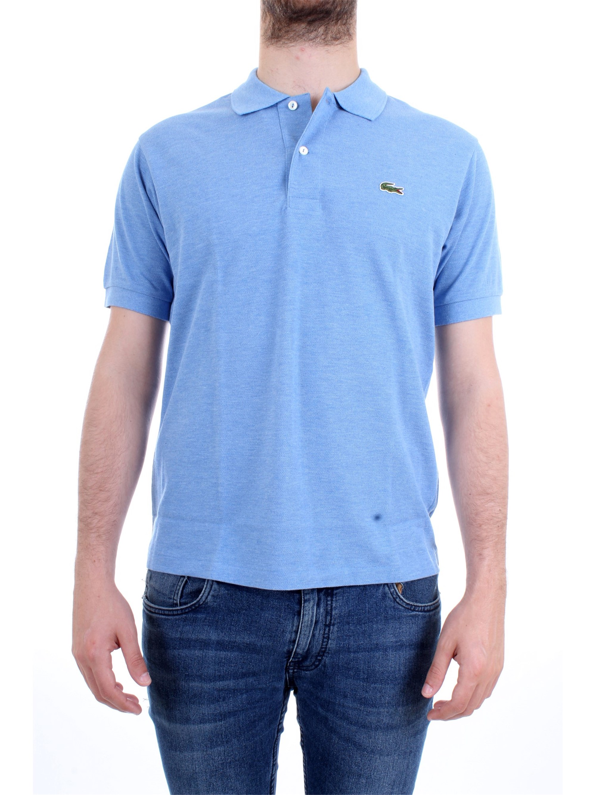 Lacoste L.12.64 Light blue Clothing Man Polo shirt Lacoste L.12.64 Light blue Clothing Man Polo shirt