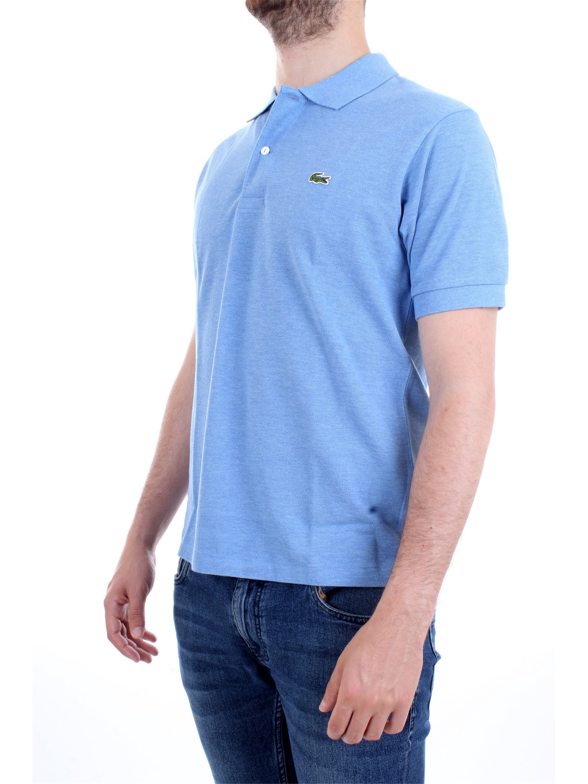 Lacoste L.12.64 Light blue Clothing Man Polo shirt Lacoste L.12.64 Light blue Clothing Man Polo shirt