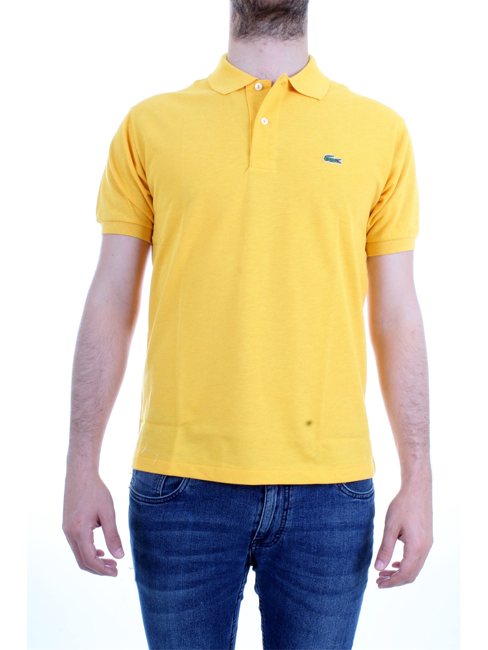 Lacoste L.12.64 Yellow Clothing Man Polo shirt Lacoste L.12.64 Yellow Clothing Man Polo shirt