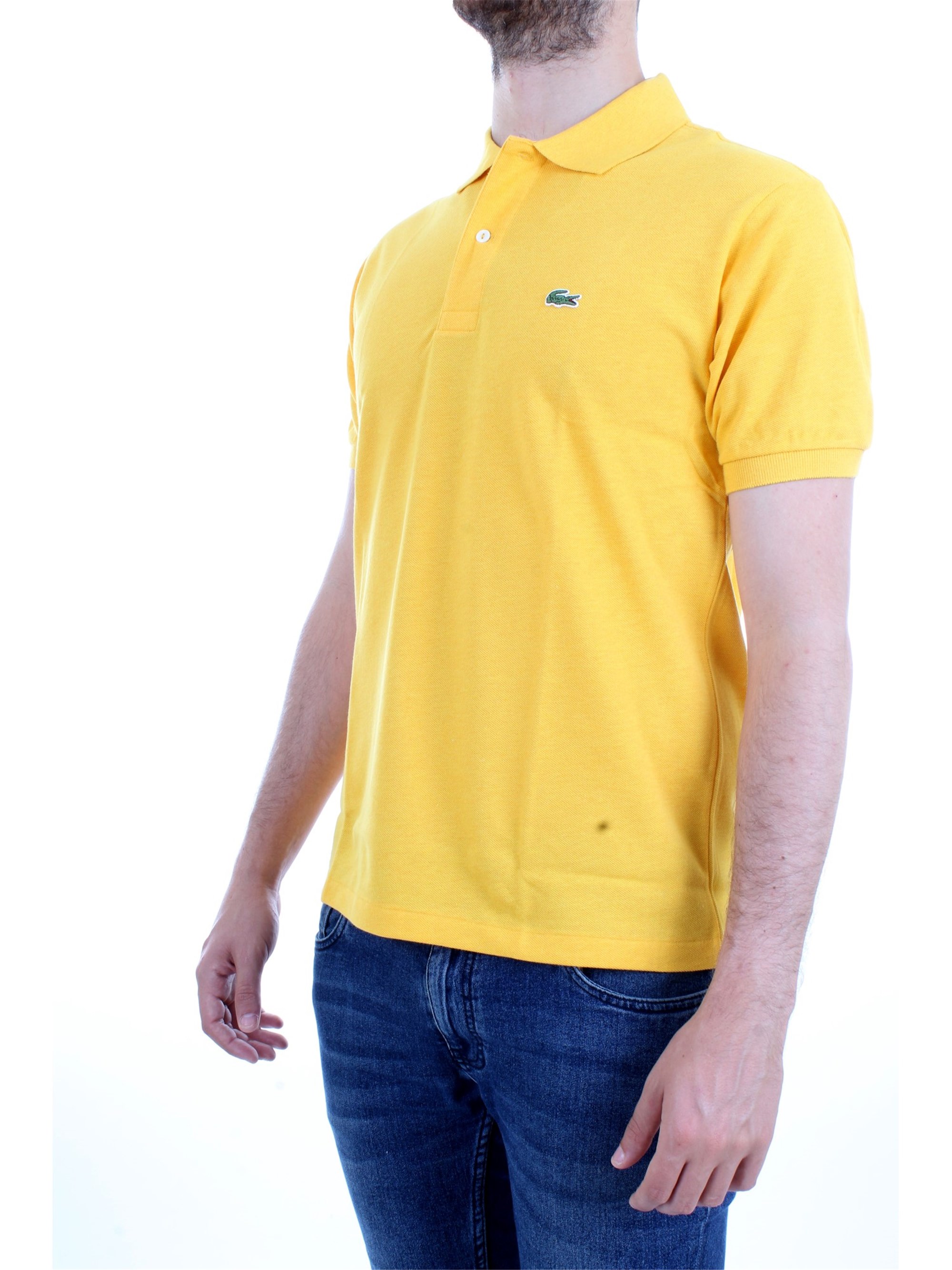 Lacoste L.12.64 Yellow Clothing Man Polo shirt Lacoste L.12.64 Yellow Clothing Man Polo shirt