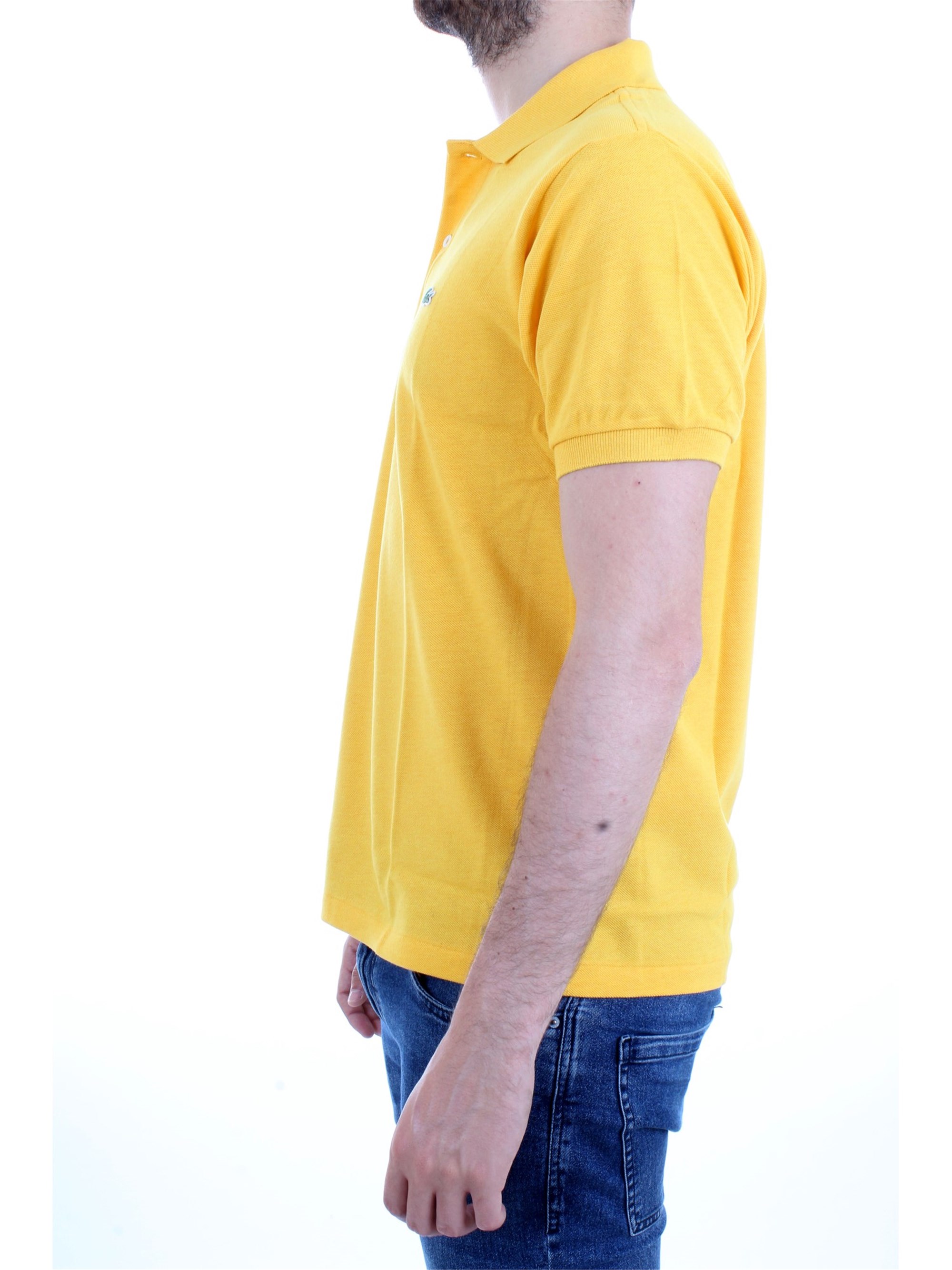 Lacoste L.12.64 Yellow Clothing Man Polo shirt Lacoste L.12.64 Yellow Clothing Man Polo shirt