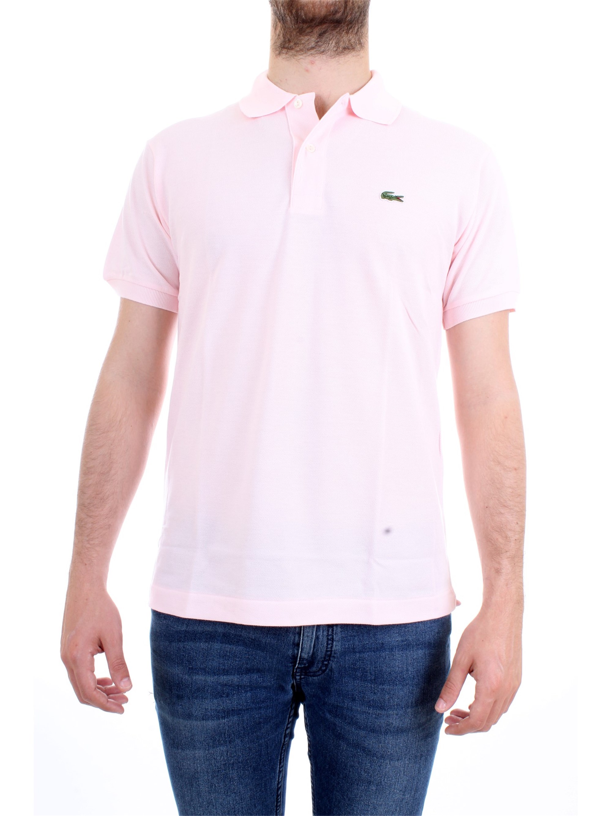 Lacoste L.12.12 Pink Clothing Man Polo shirt Lacoste L.12.12 Pink Clothing Man Polo shirt