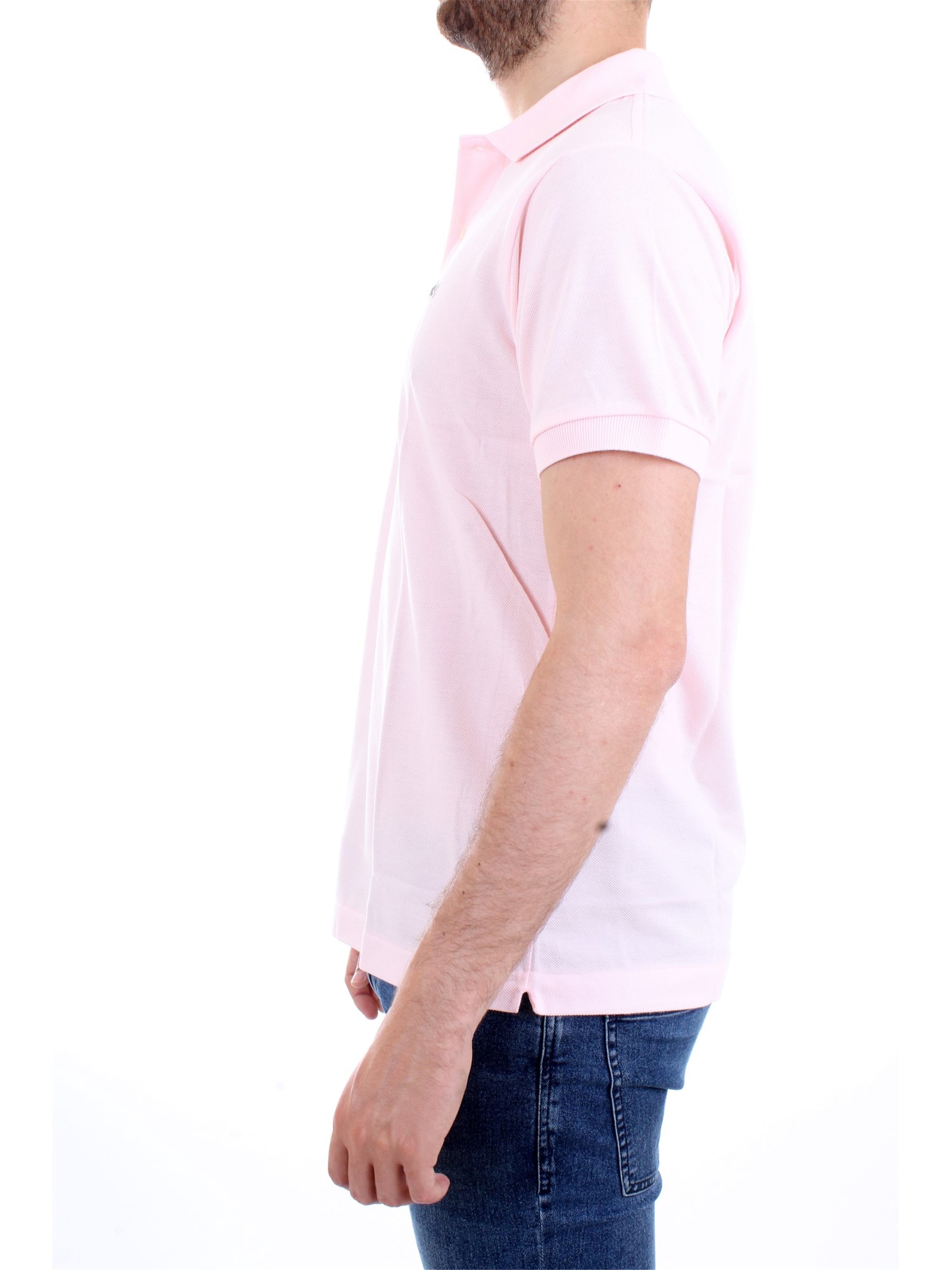 Lacoste L.12.12 Pink Clothing Man Polo shirt Lacoste L.12.12 Pink Clothing Man Polo shirt