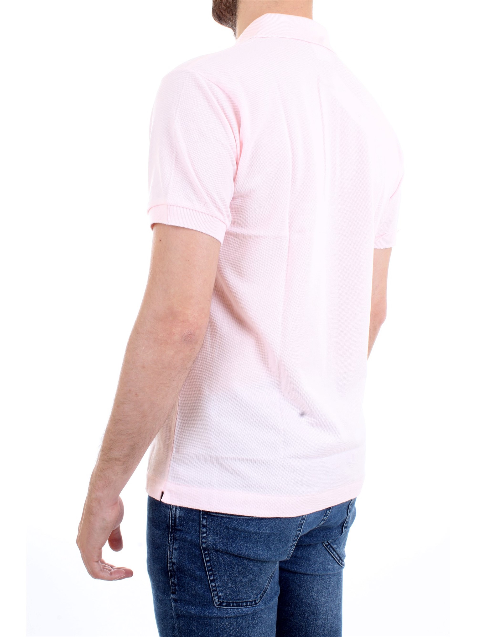 Lacoste L.12.12 Pink Clothing Man Polo shirt Lacoste L.12.12 Pink Clothing Man Polo shirt