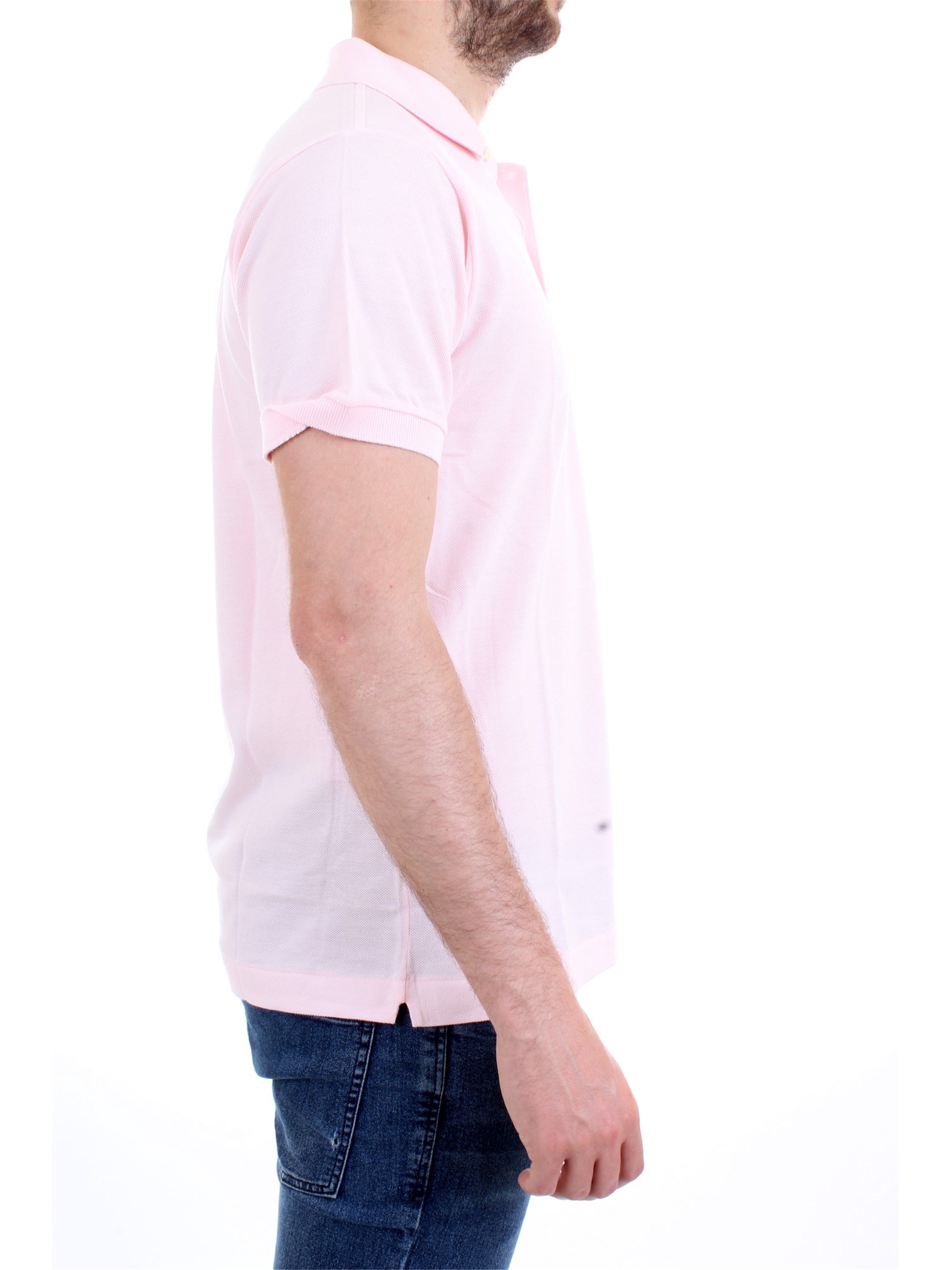 Lacoste L.12.12 Pink Clothing Man Polo shirt Lacoste L.12.12 Pink Clothing Man Polo shirt