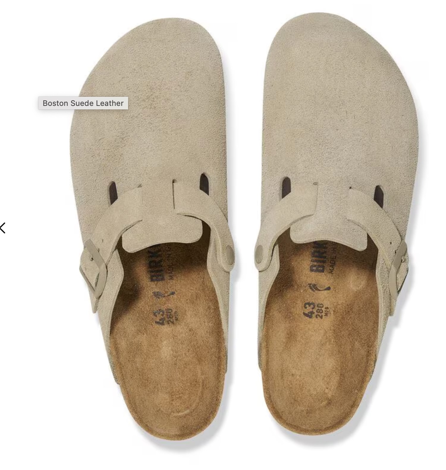 BIRKENSTOCK 1025844 Beige Scarpe Unisex Sabot BIRKENSTOCK 1025844 Beige Scarpe Unisex Sabot