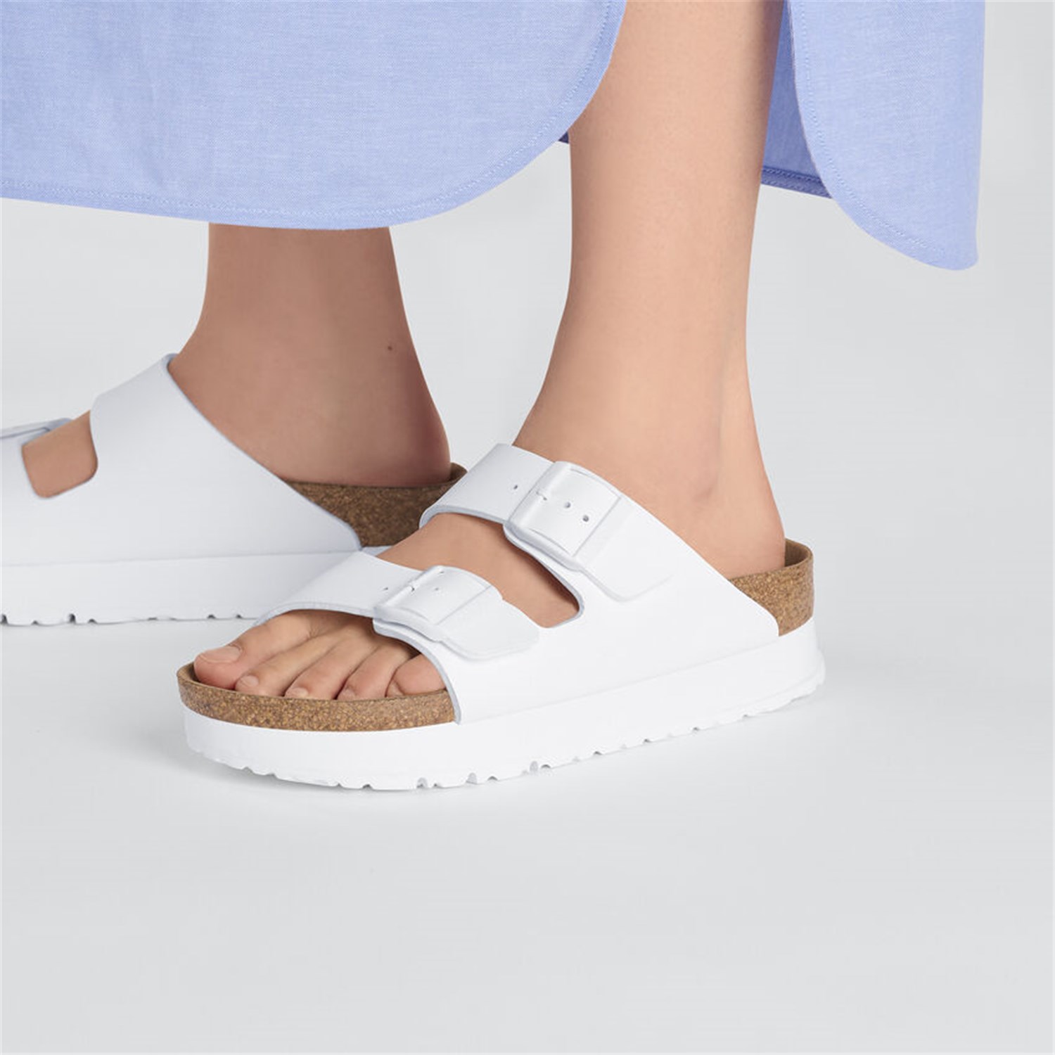 BIRKENSTOCK 1027416 Bianco Scarpe Unisex Sandali BIRKENSTOCK 1027416 Bianco Scarpe Unisex Sandali