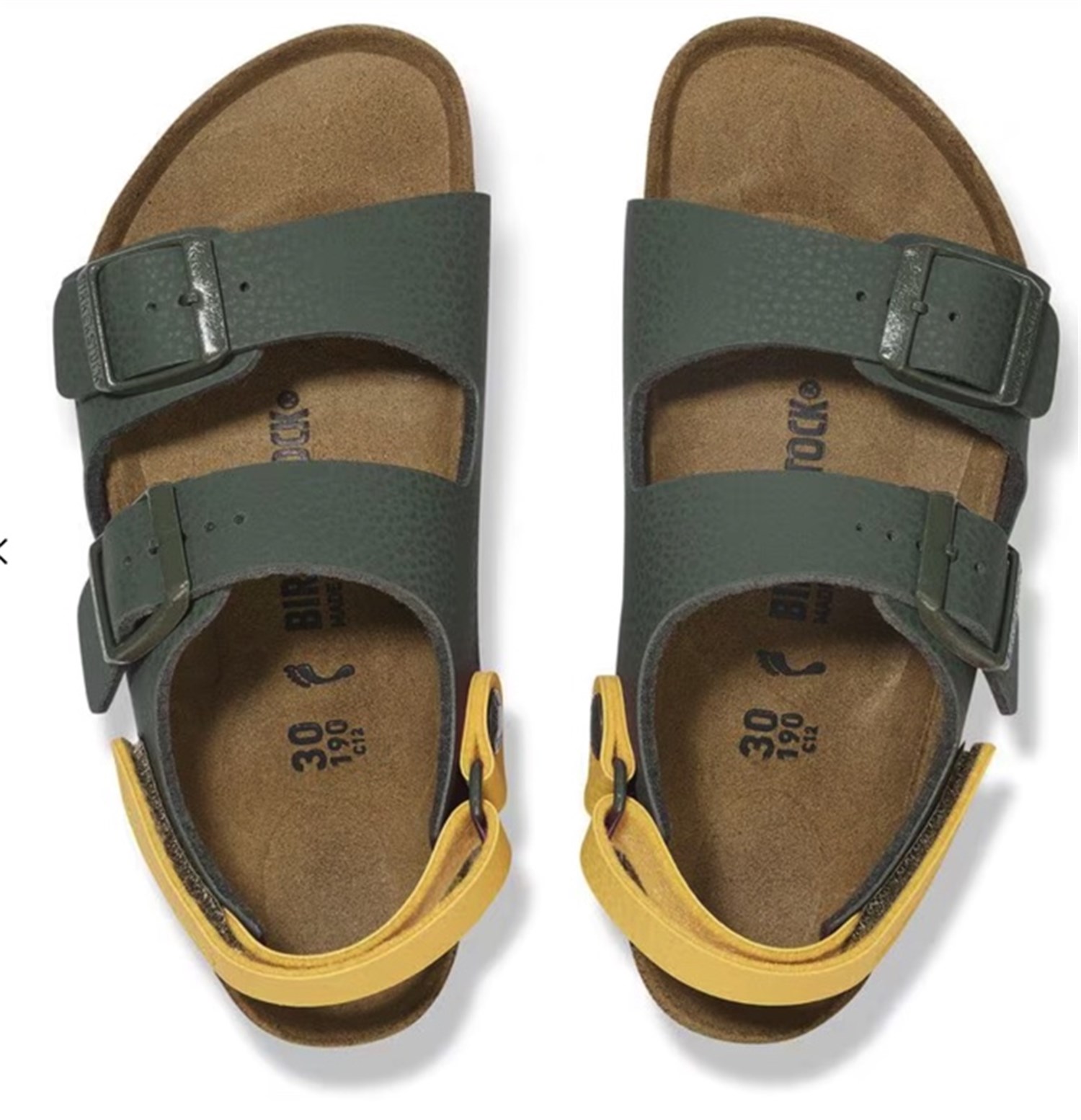 BIRKENSTOCK 1029378 Verde Militare Scarpe Unisex Sandali BIRKENSTOCK 1029378 Verde Militare Scarpe Unisex Sandali