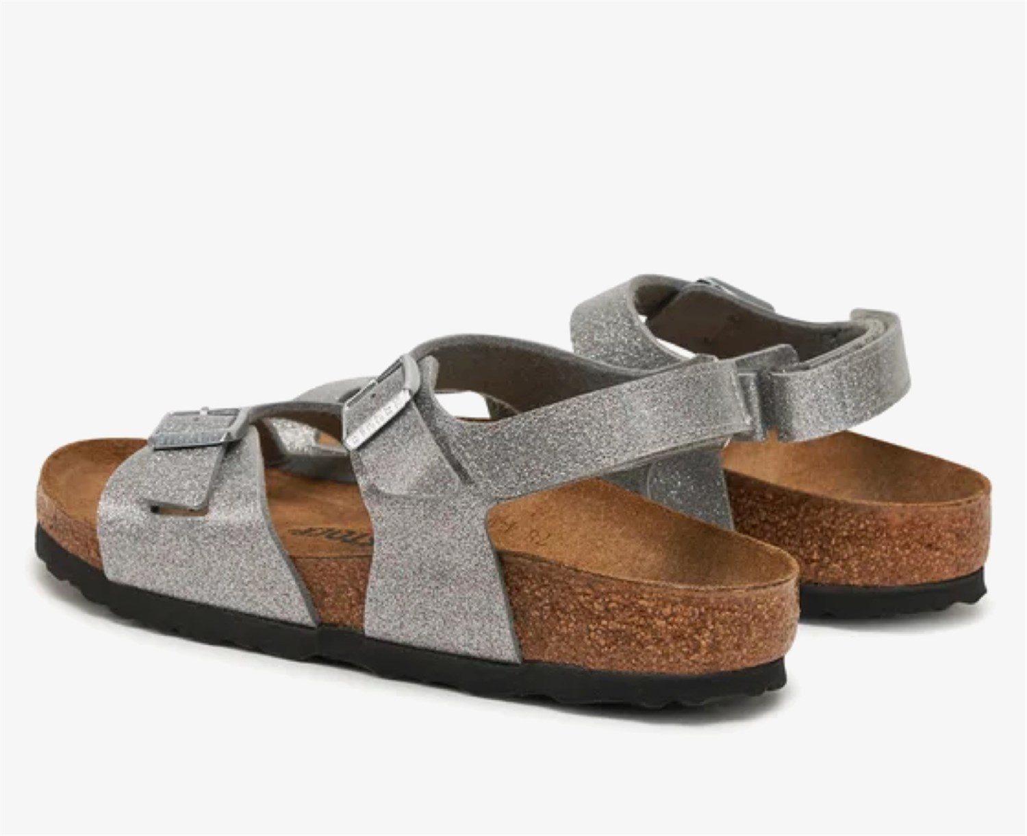 BIRKENSTOCK 1029477 Argento Scarpe Bambina Sandali BIRKENSTOCK 1029477 Argento Scarpe Bambina Sandali