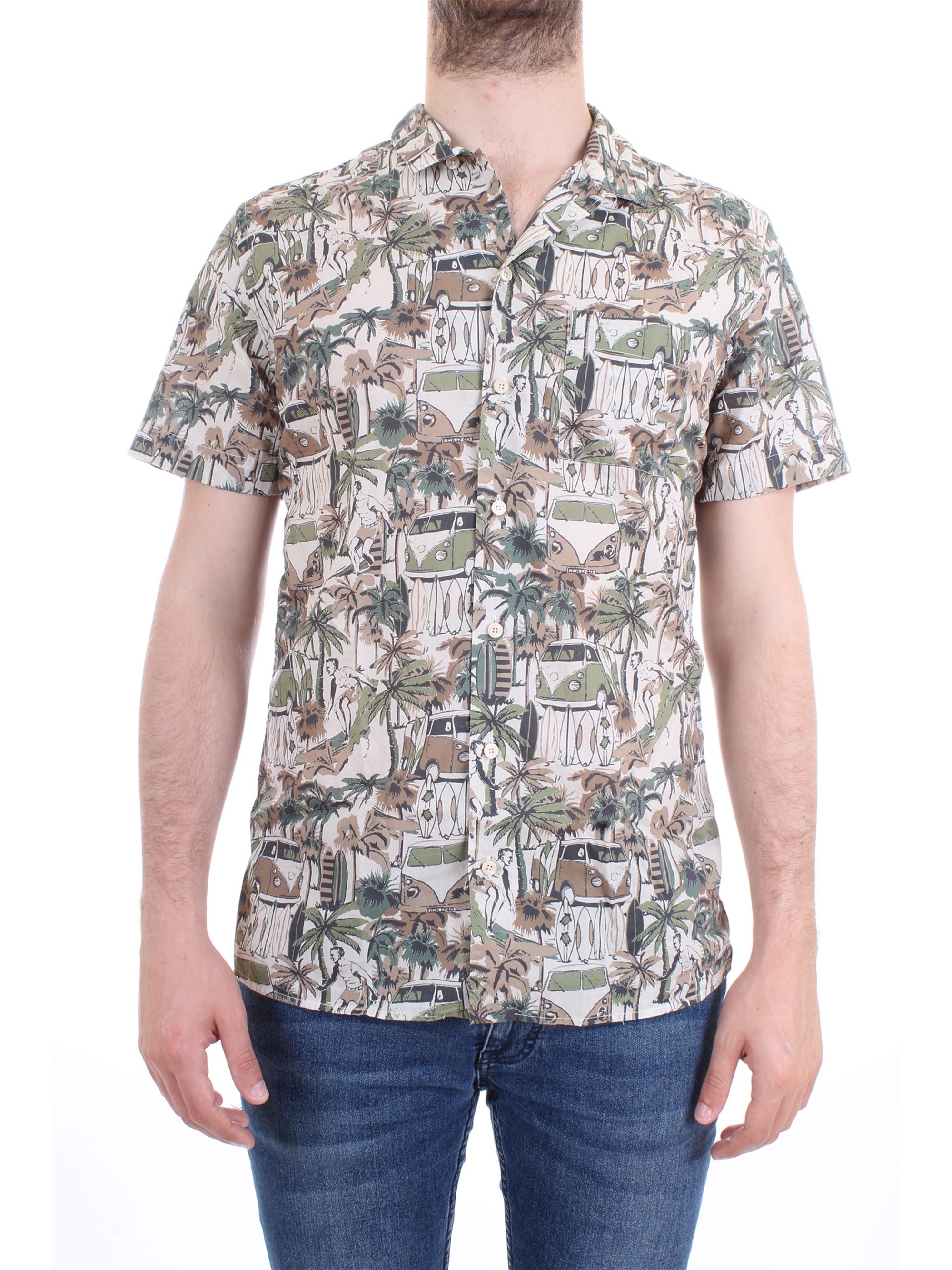 XACUS 41540 001 Beige Clothing Man Shirt XACUS 41540 001 Beige Clothing Man Shirt