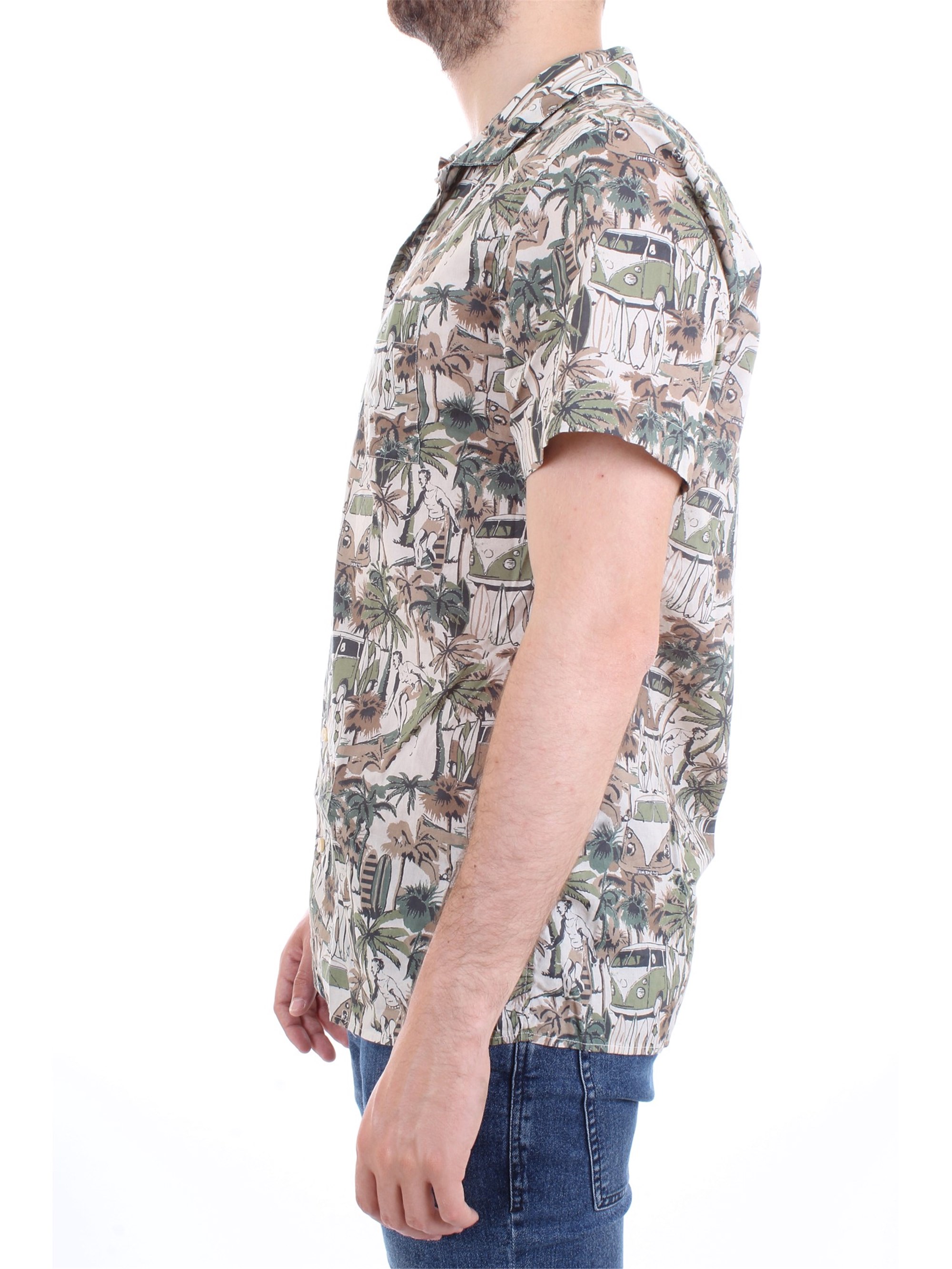 XACUS 41540 001 Beige Clothing Man Shirt XACUS 41540 001 Beige Clothing Man Shirt