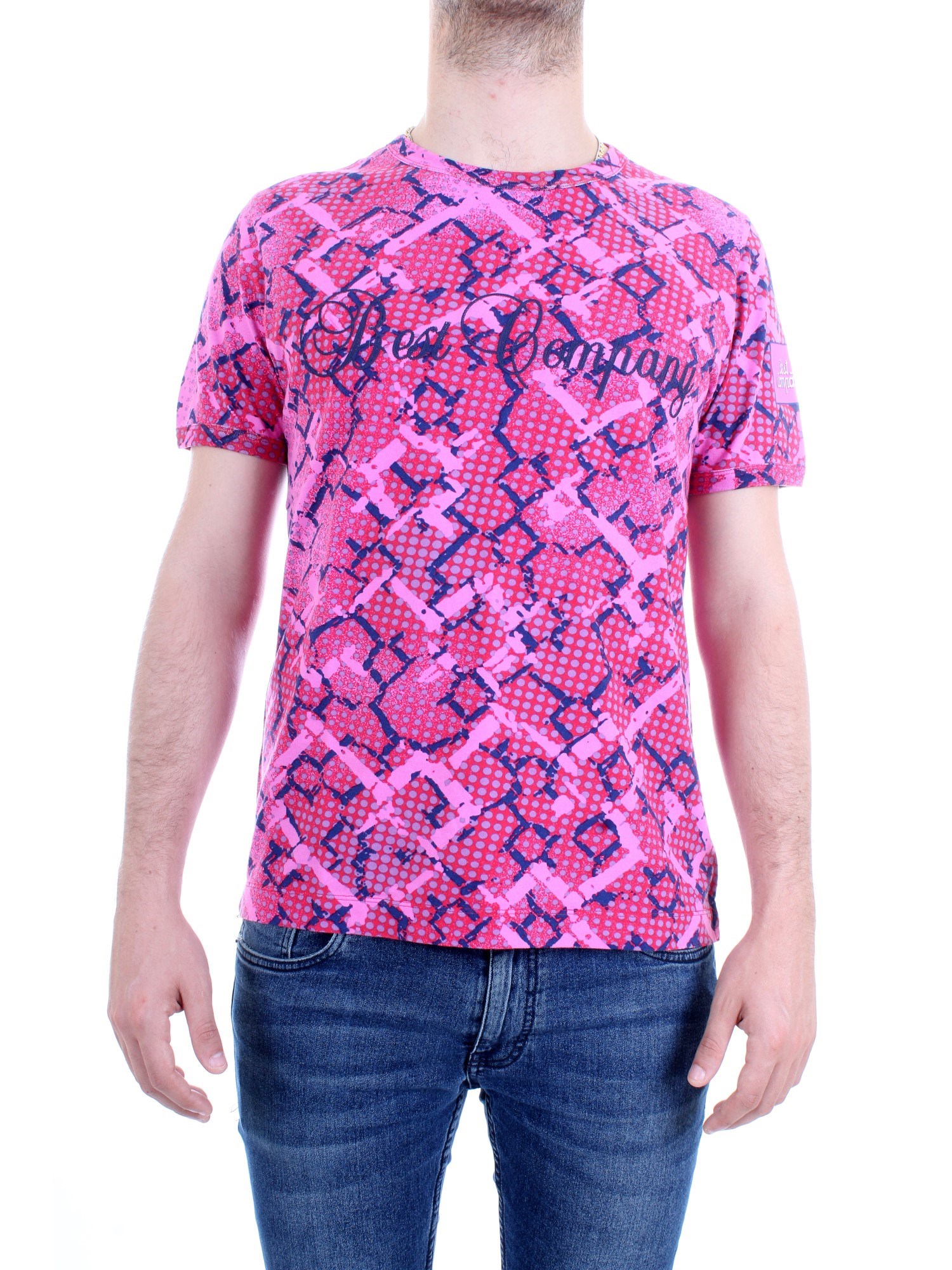 BEST COMPANY 692039 Fuchsia Clothing Man T-Shirt/Polo BEST COMPANY 692039 Fuchsia Clothing Man T-Shirt/Polo