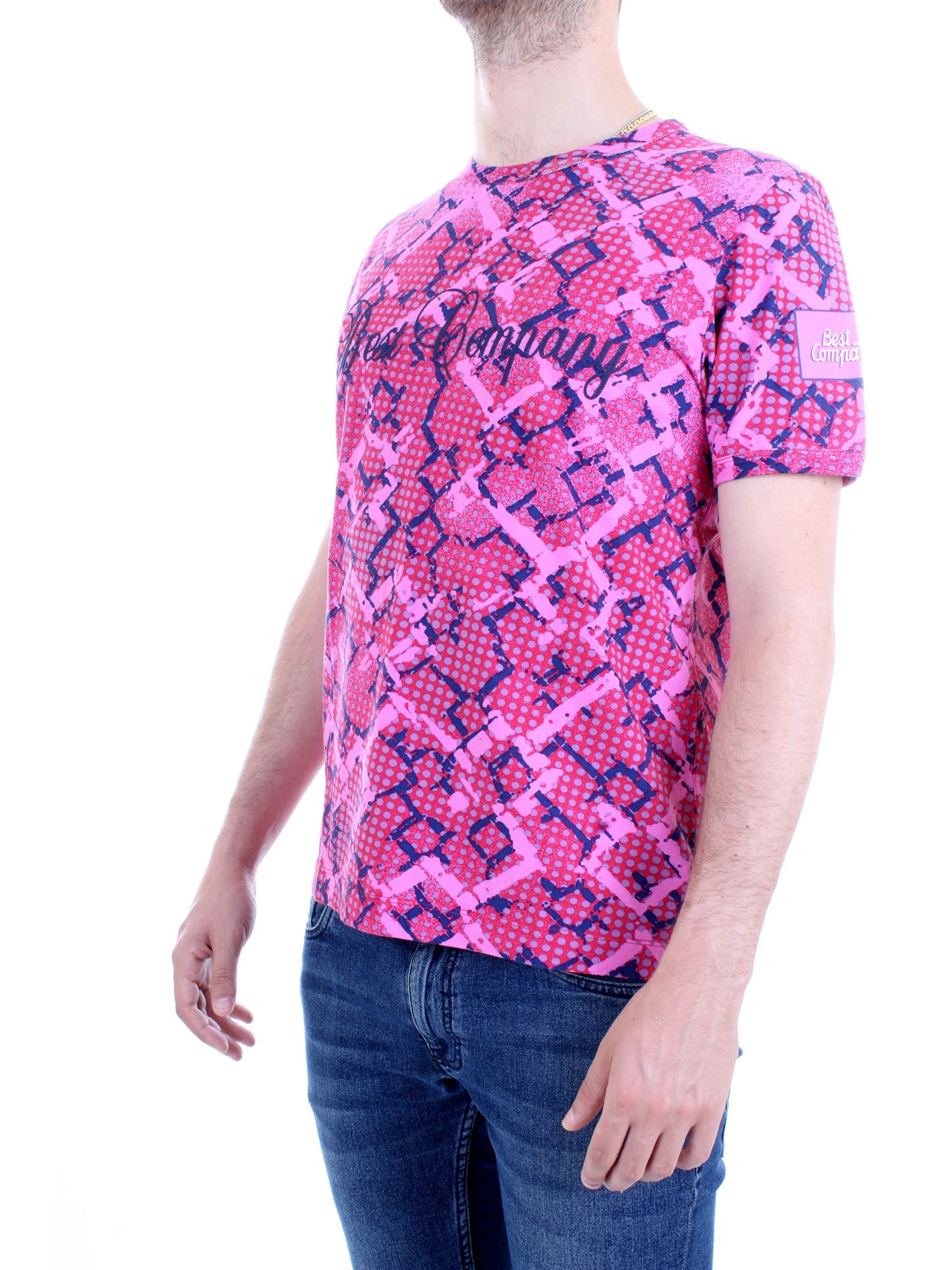BEST COMPANY 692039 Fuchsia Clothing Man T-Shirt/Polo BEST COMPANY 692039 Fuchsia Clothing Man T-Shirt/Polo