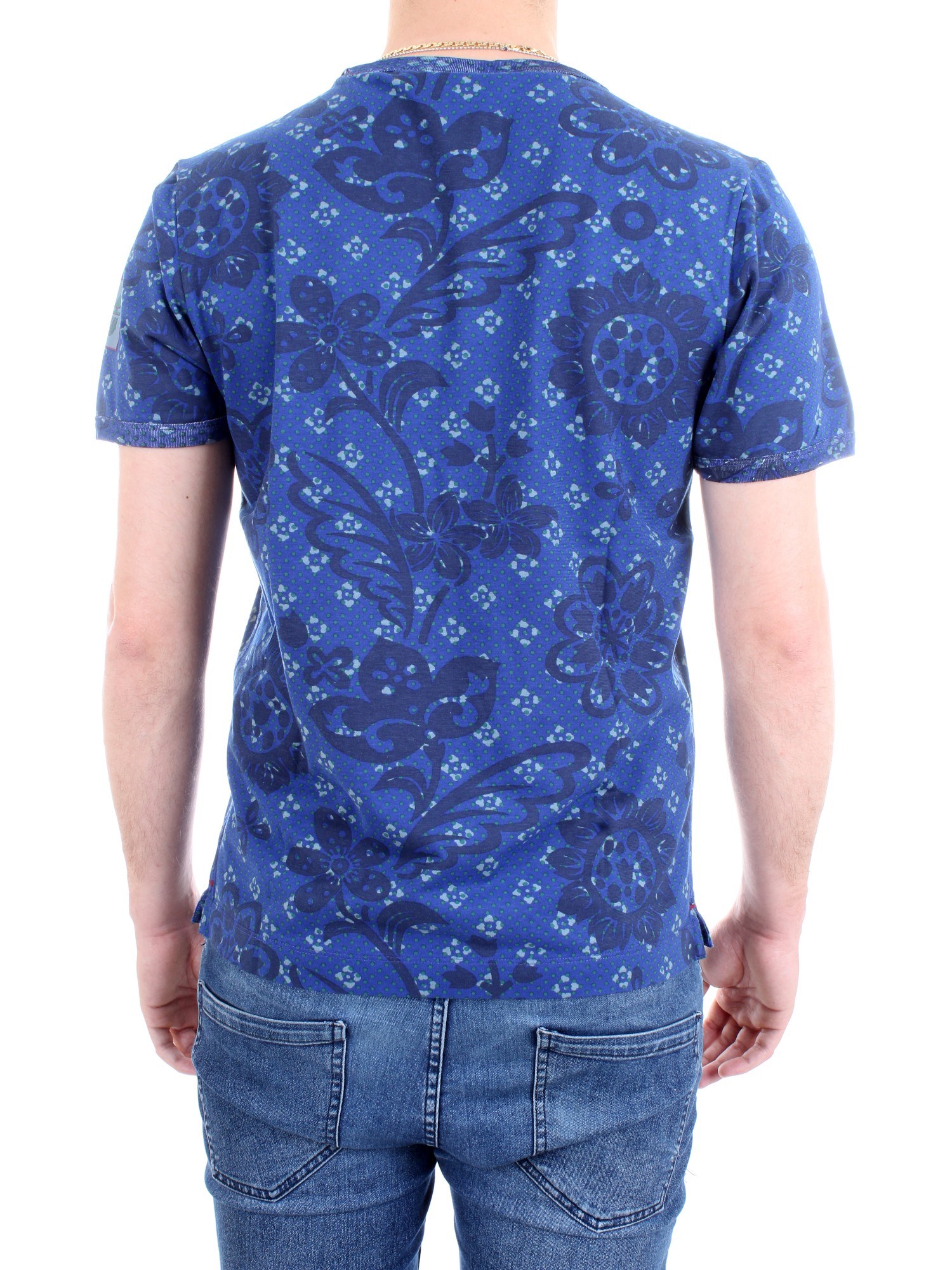 BEST COMPANY 692039 Blue Clothing Man T-Shirt/Polo BEST COMPANY 692039 Blue Clothing Man T-Shirt/Polo