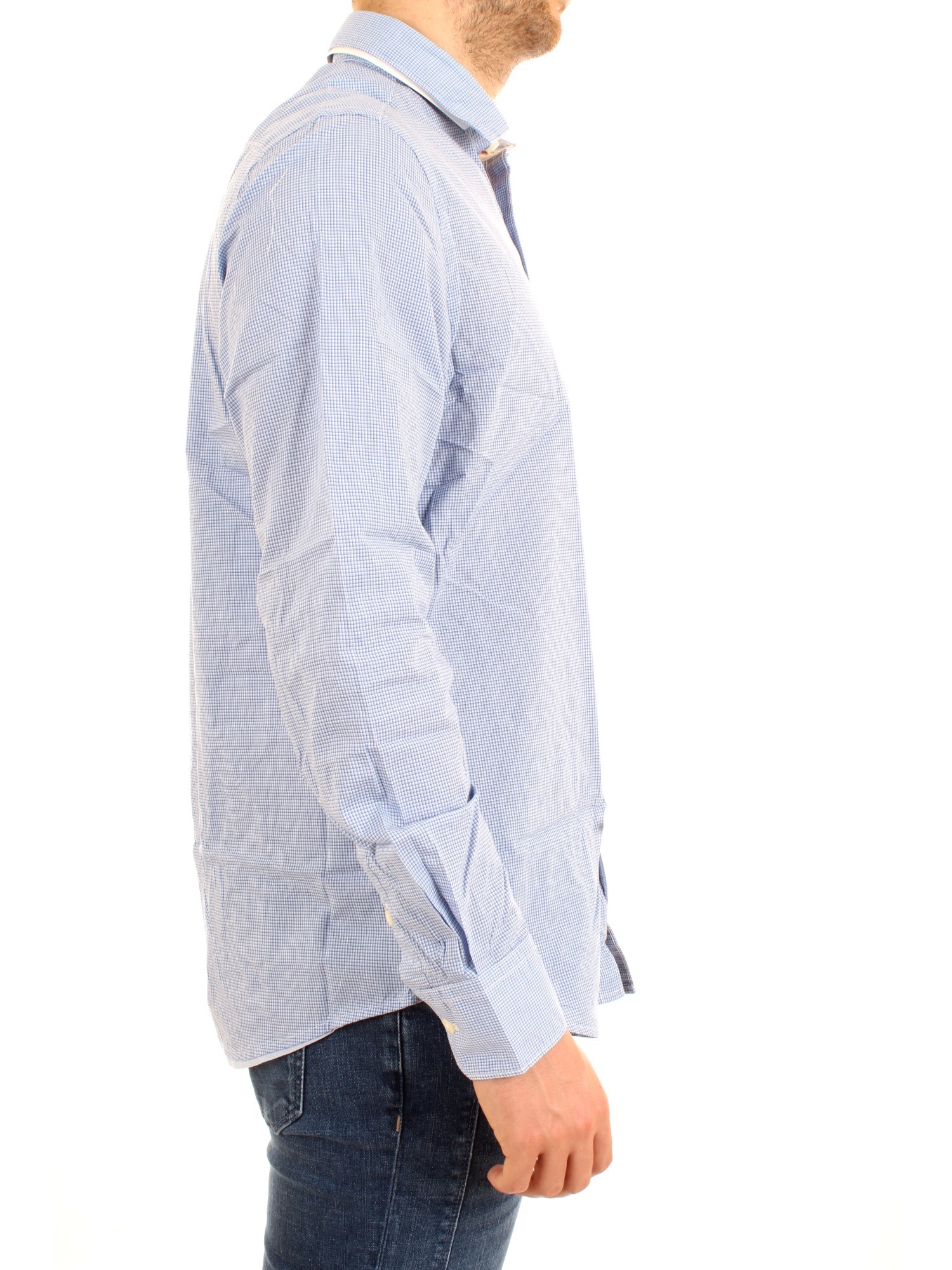 NAPAPIJRI N0YHEL Light blue Clothing Man Shirt NAPAPIJRI N0YHEL Light blue Clothing Man Shirt