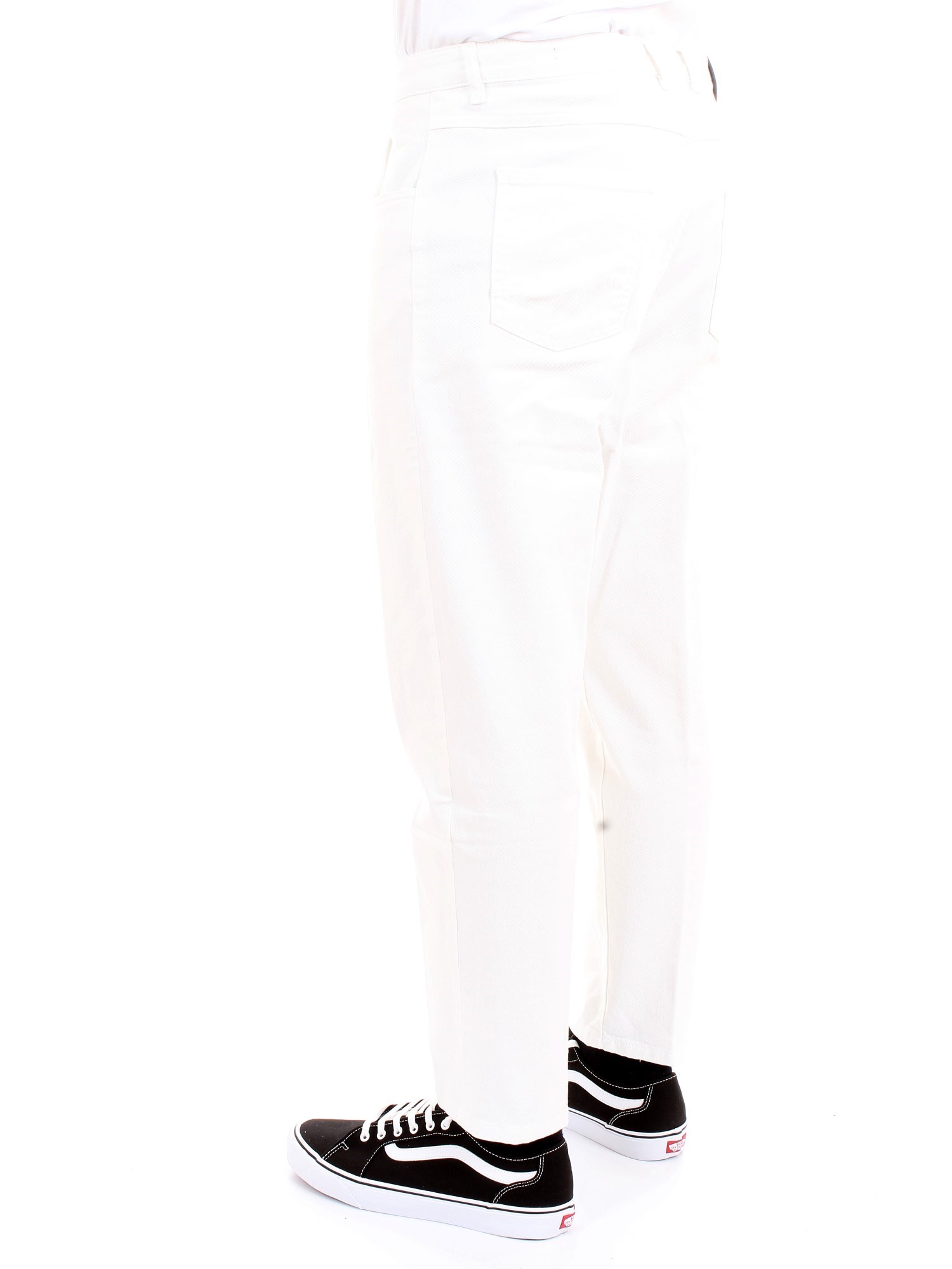 Officina36 0228906866 White Clothing Man Jeans Officina36 0228906866 White Clothing Man Jeans