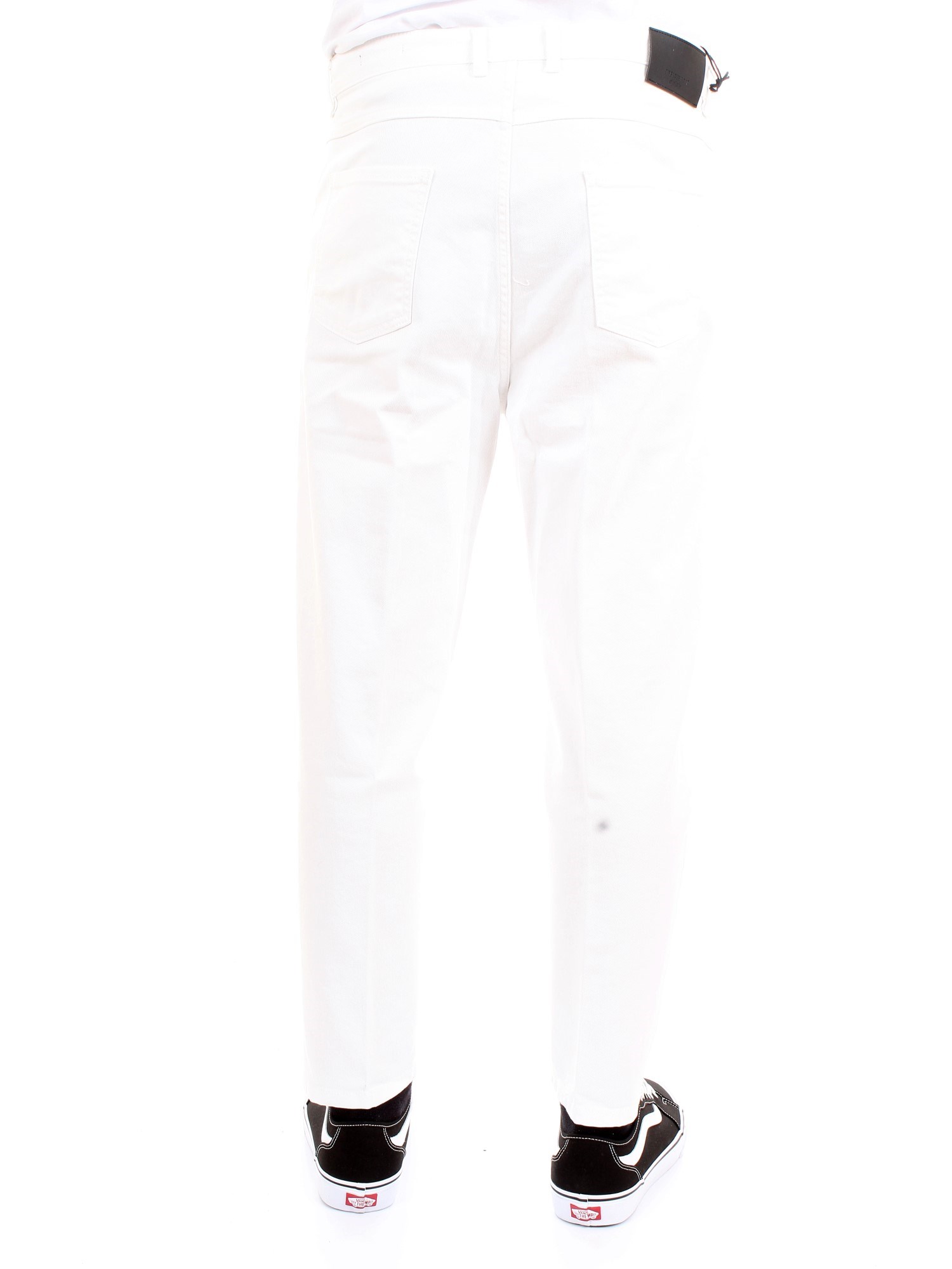 Officina36 0228906866 White Clothing Man Jeans Officina36 0228906866 White Clothing Man Jeans