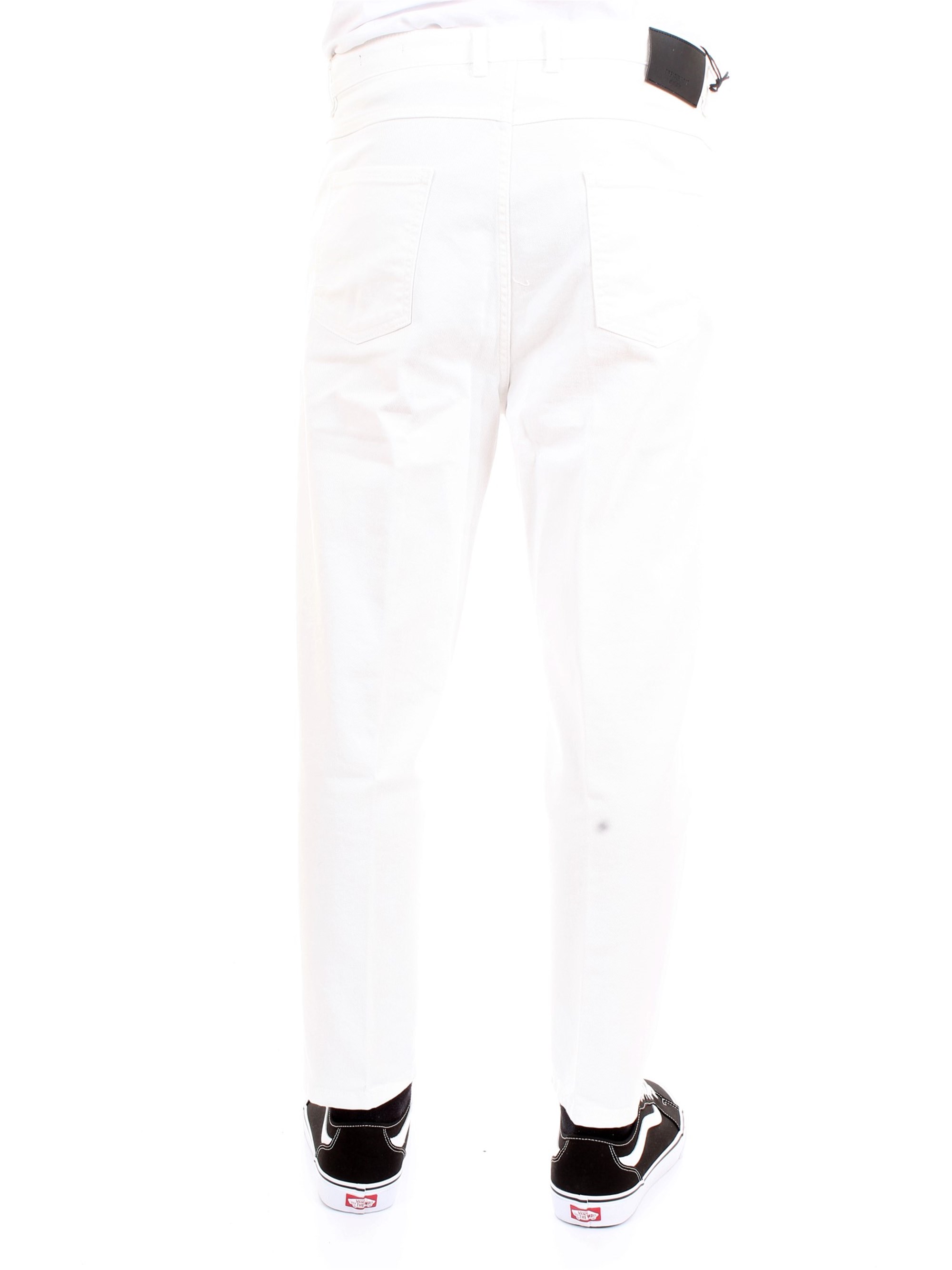Officina36 0228906866 White Clothing Man Jeans Officina36 0228906866 White Clothing Man Jeans