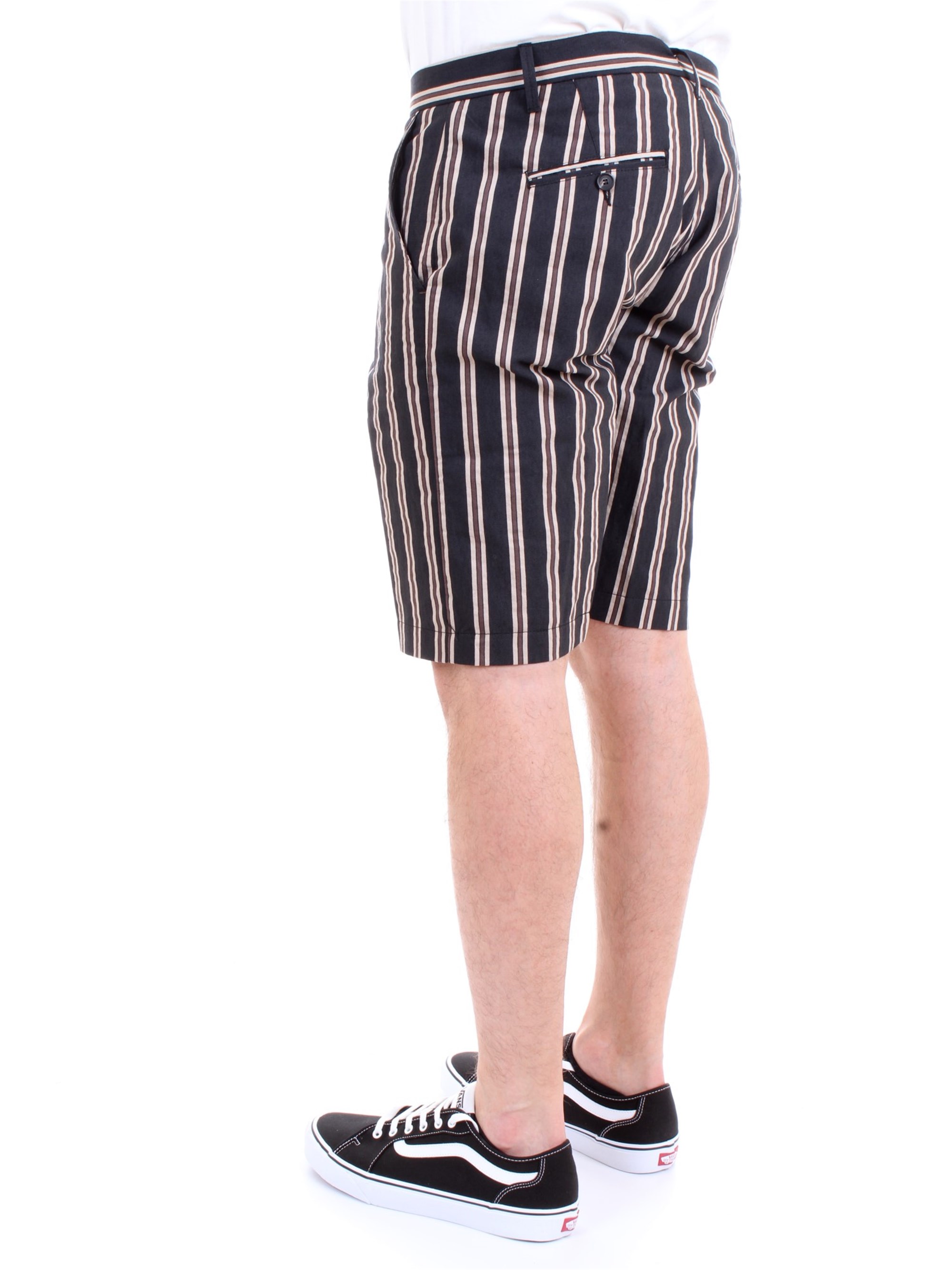Officina36 02545068 Black Clothing Man Trousers Officina36 02545068 Black Clothing Man Trousers