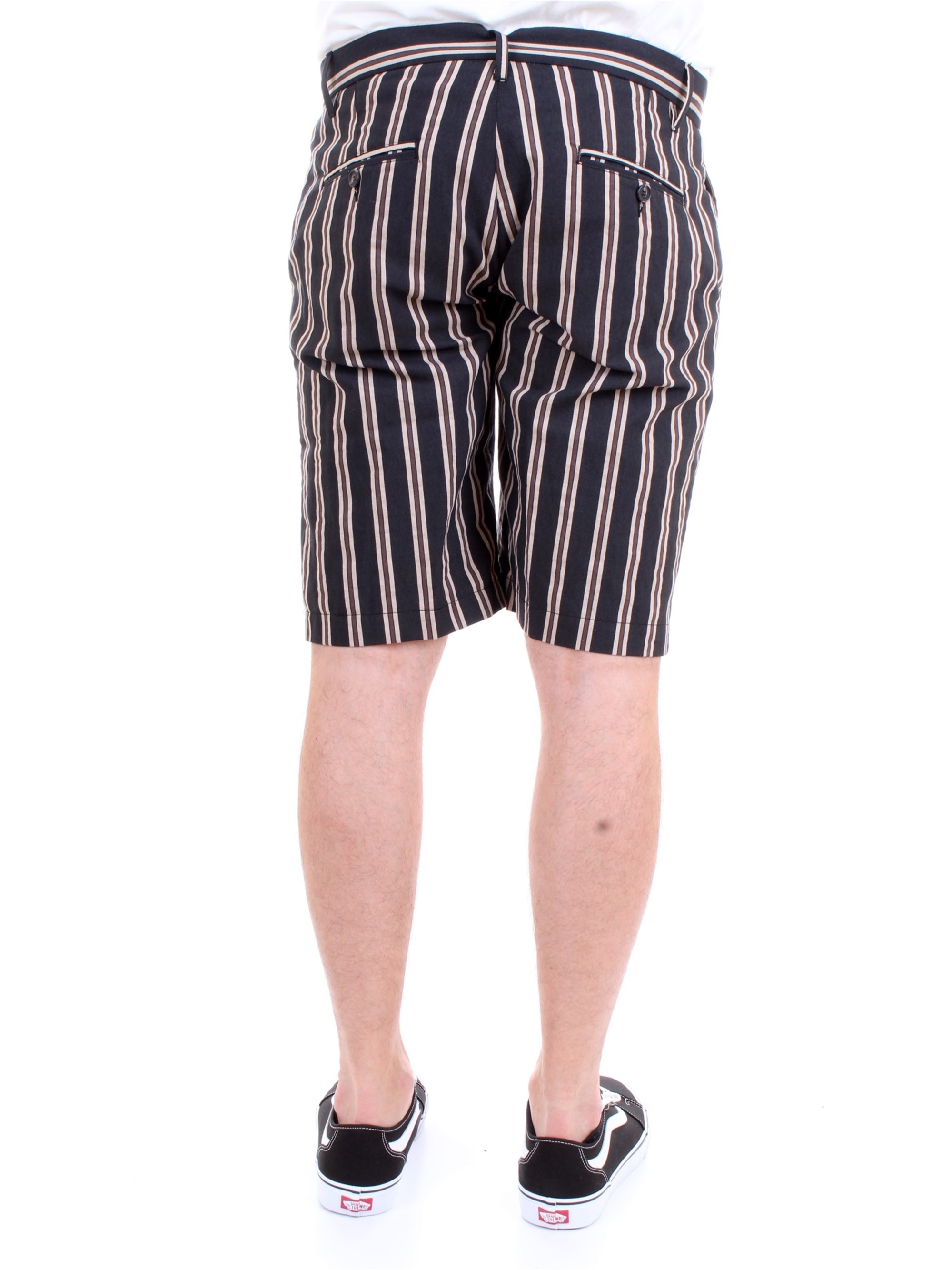 Officina36 02545068 Black Clothing Man Trousers Officina36 02545068 Black Clothing Man Trousers