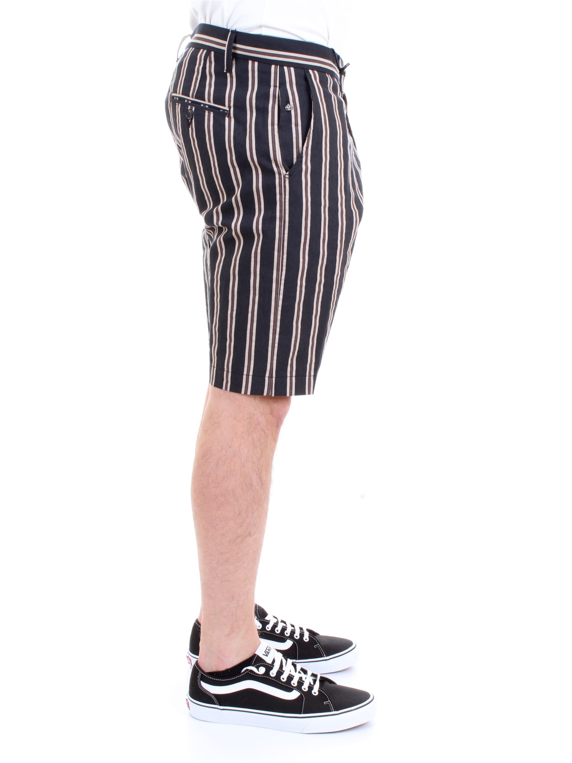 Officina36 02545068 Black Clothing Man Trousers Officina36 02545068 Black Clothing Man Trousers