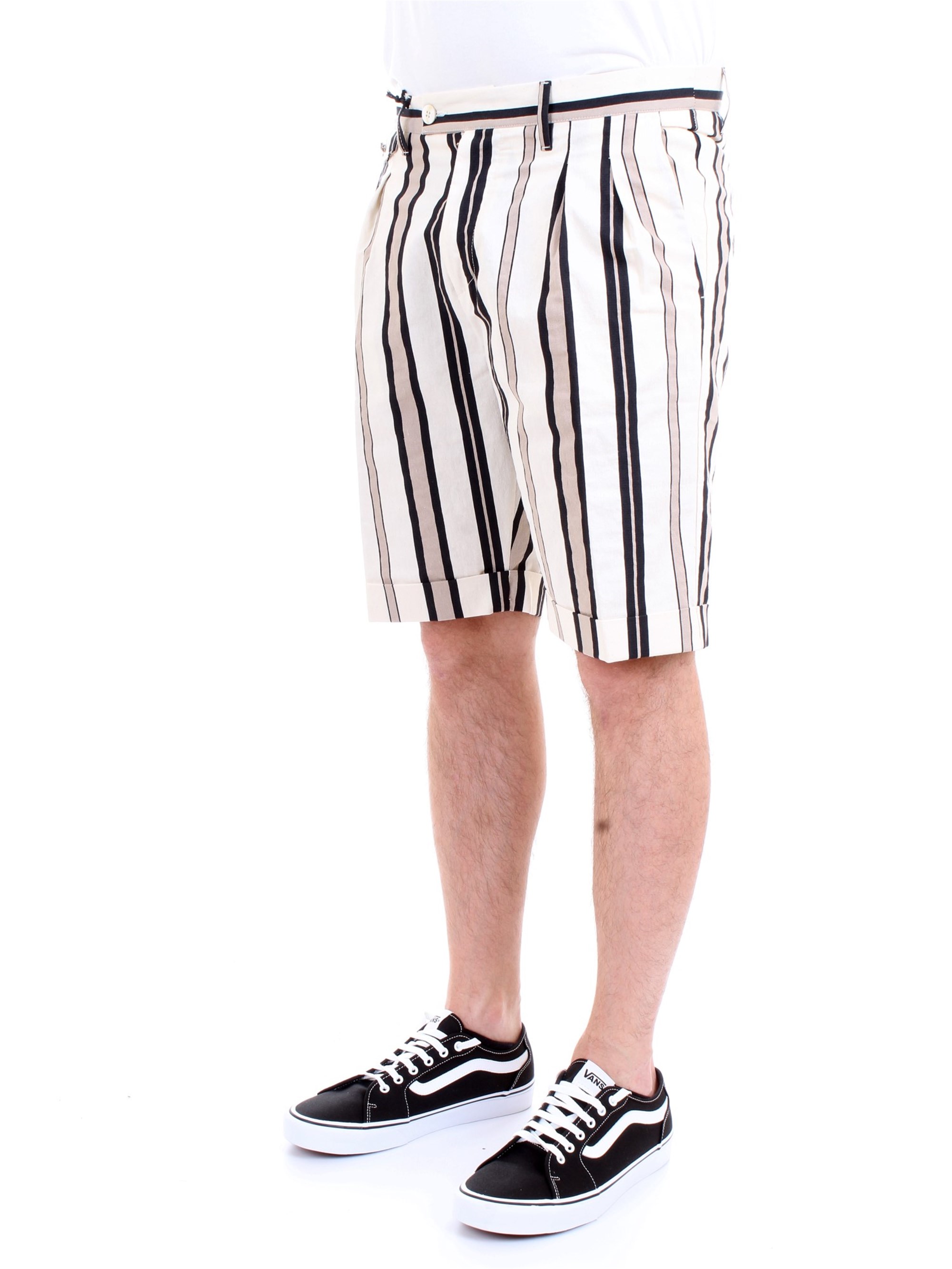 Officina36 02545068 Beige Clothing Man Trousers Officina36 02545068 Beige Clothing Man Trousers