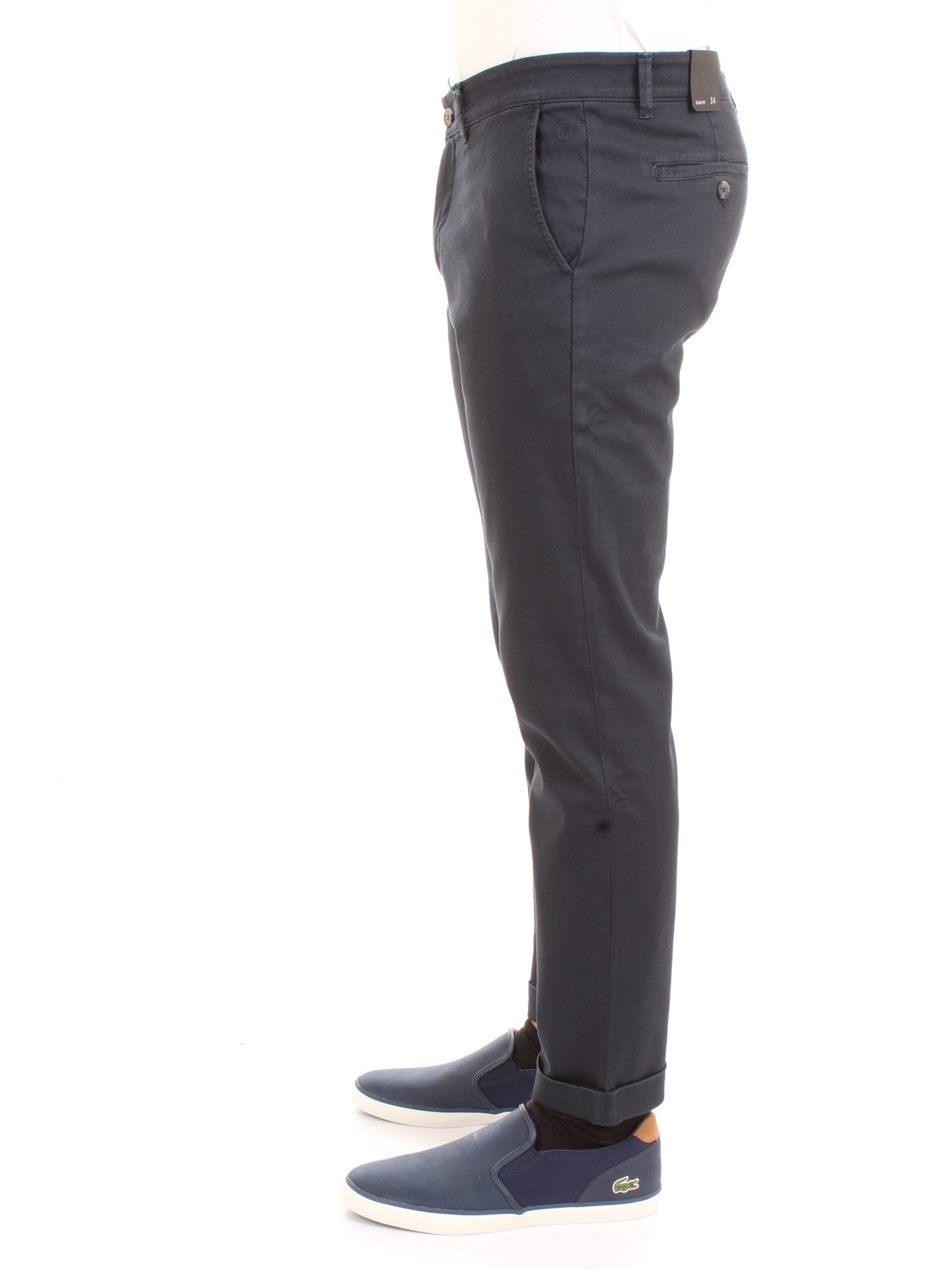 JECKERSON P00UPA046T012308 Blue Clothing Man Trousers JECKERSON P00UPA046T012308 Blue Clothing Man Trousers