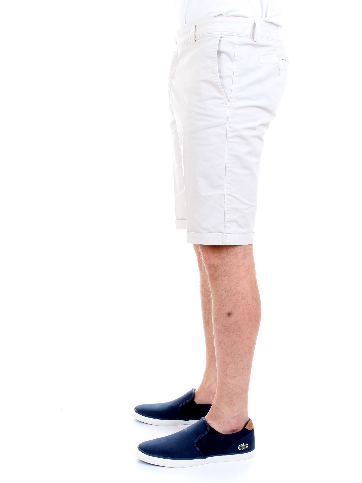 AERONAUTICA MILITARE 191BE071CT1868 White Clothing Man Trousers AERONAUTICA MILITARE 191BE071CT1868 White Clothing Man Trousers