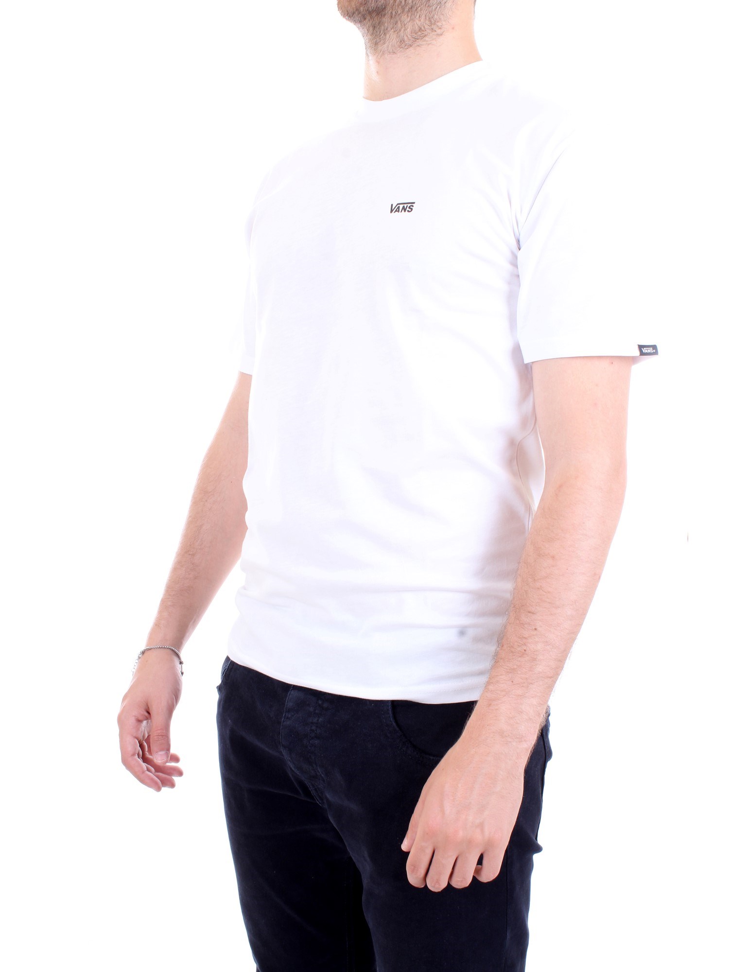 VANS VN0A3CZE White Clothing Man T-Shirt/Polo VANS VN0A3CZE White Clothing Man T-Shirt/Polo