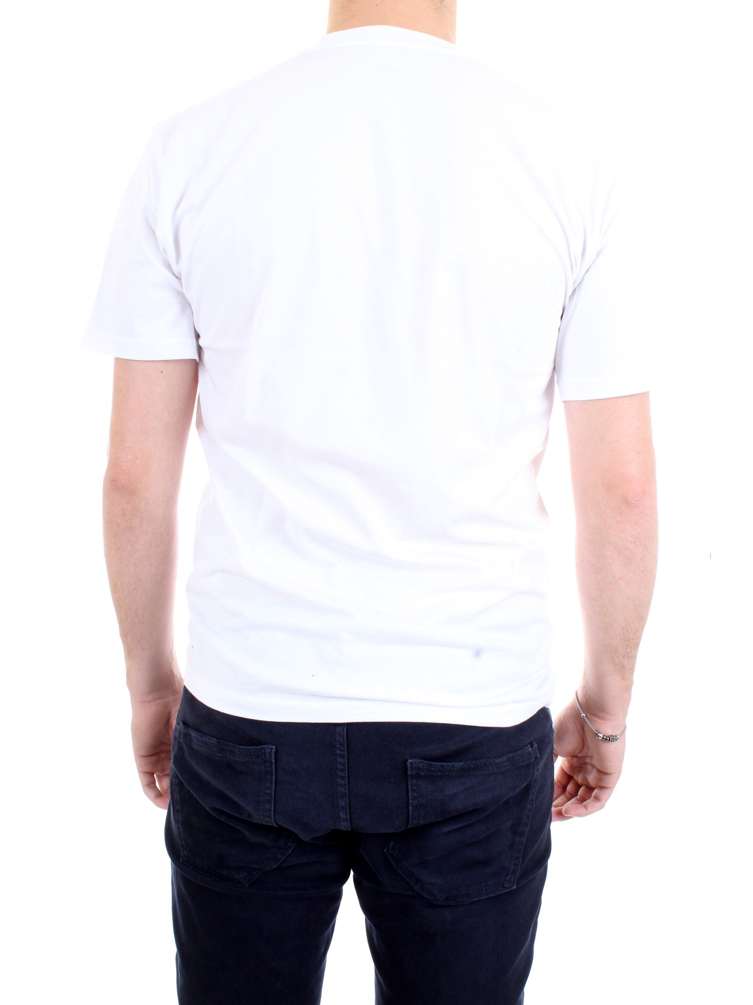 VANS VN0A3CZE White Clothing Man T-Shirt/Polo VANS VN0A3CZE White Clothing Man T-Shirt/Polo