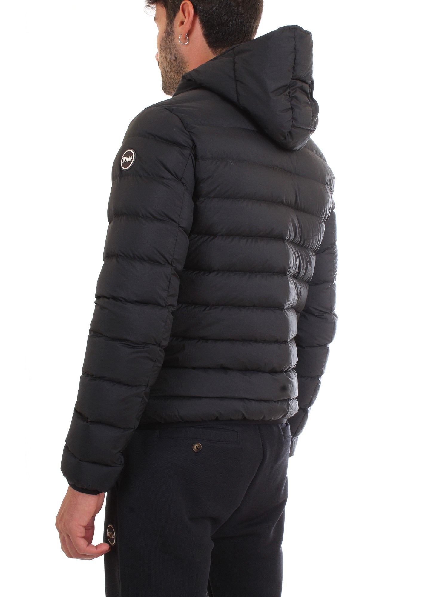 COLMAR ORIGINALS 1249 4TV Black Clothing Man Duvet COLMAR ORIGINALS 1249 4TV Black Clothing Man Duvet