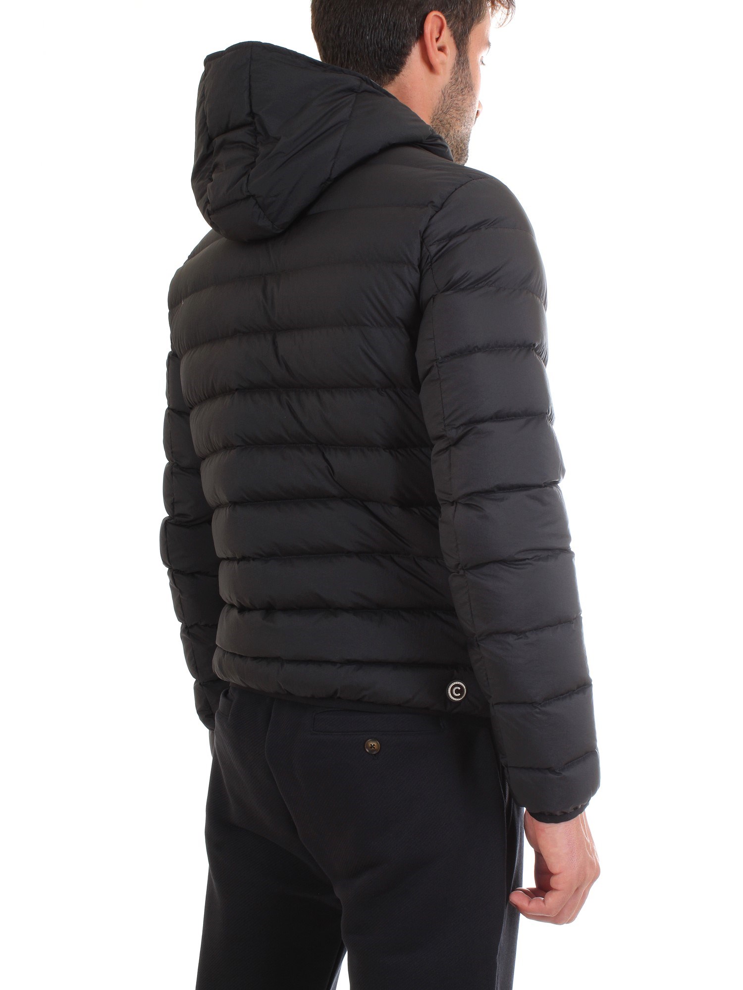 COLMAR ORIGINALS 1249 4TV Black Clothing Man Duvet COLMAR ORIGINALS 1249 4TV Black Clothing Man Duvet